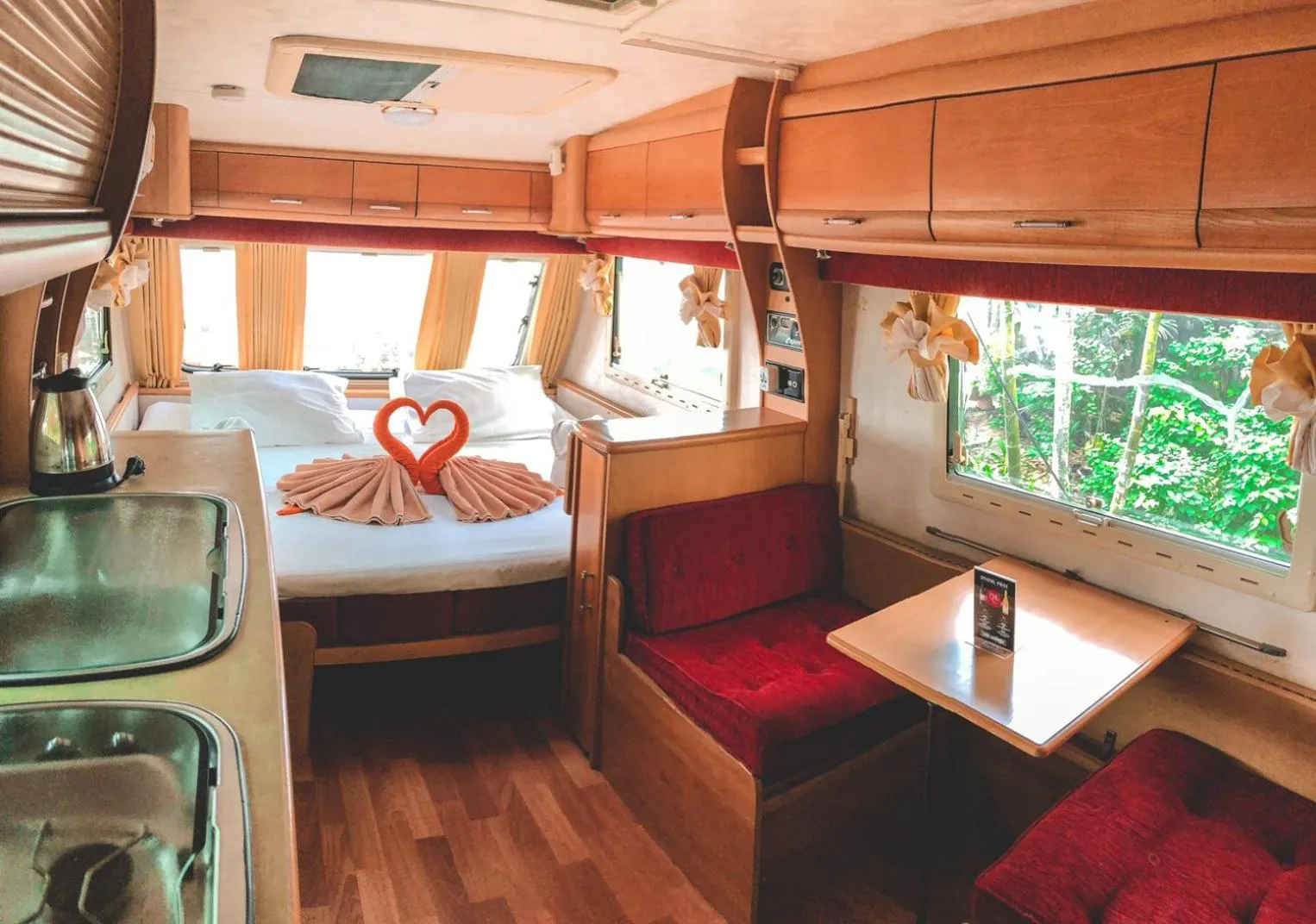 Bed in Beach House Camp