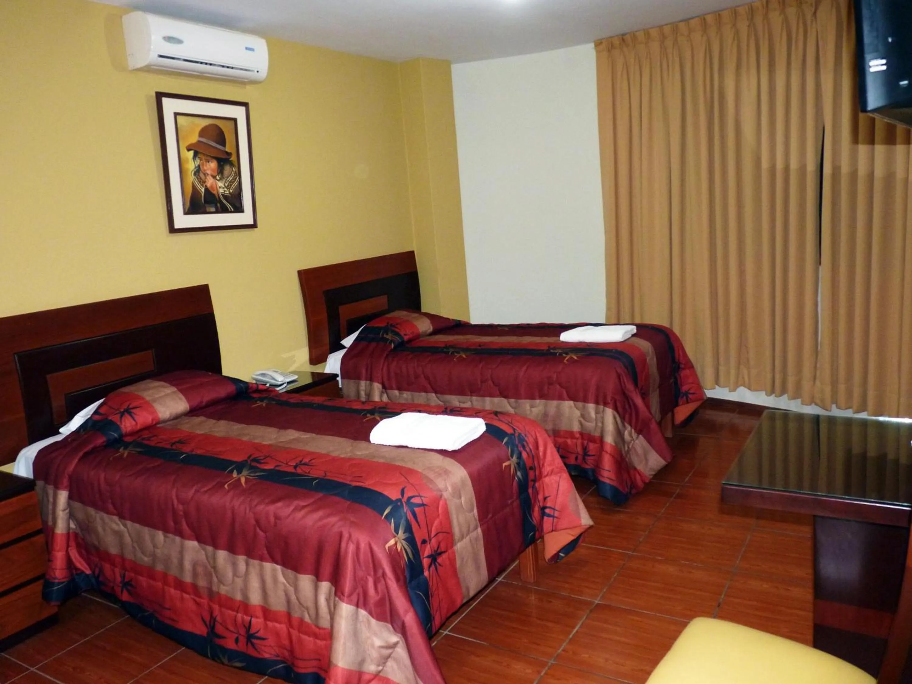 Bedroom, Bed in Hotel Alegria Nasca
