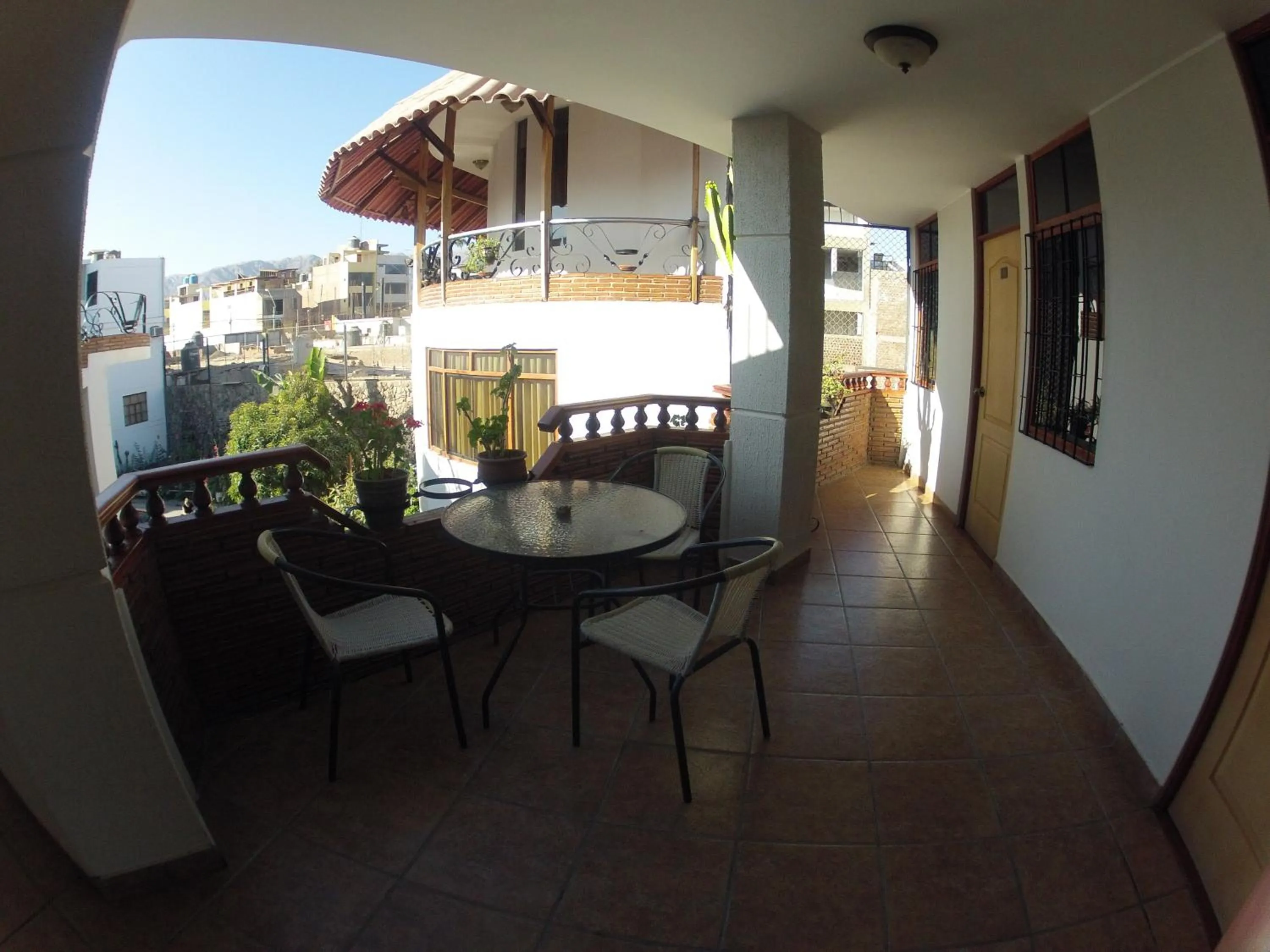 Balcony/Terrace in Hotel Alegria Nasca