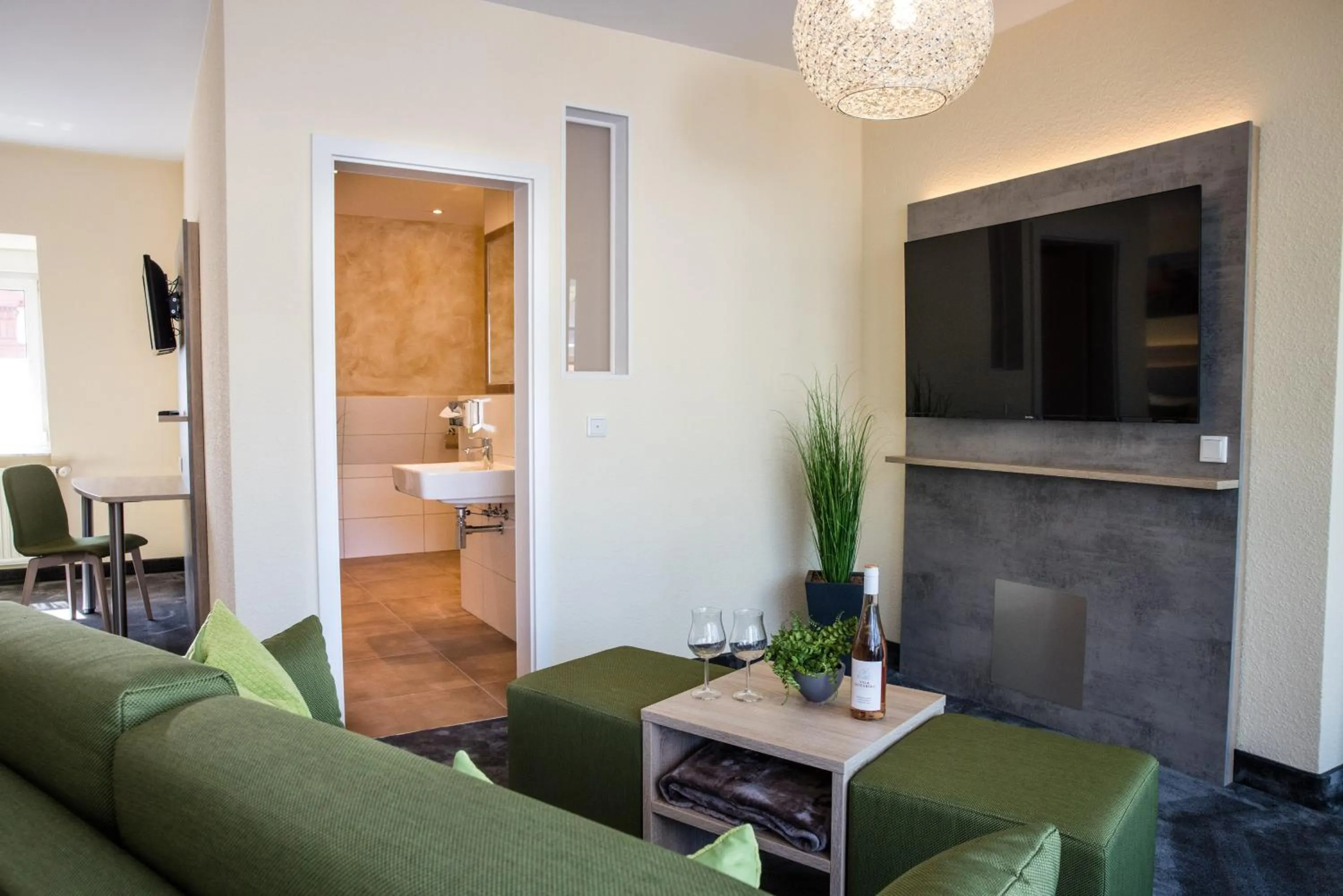 Living room in Rheinhotel Rüdesheim - Wellness