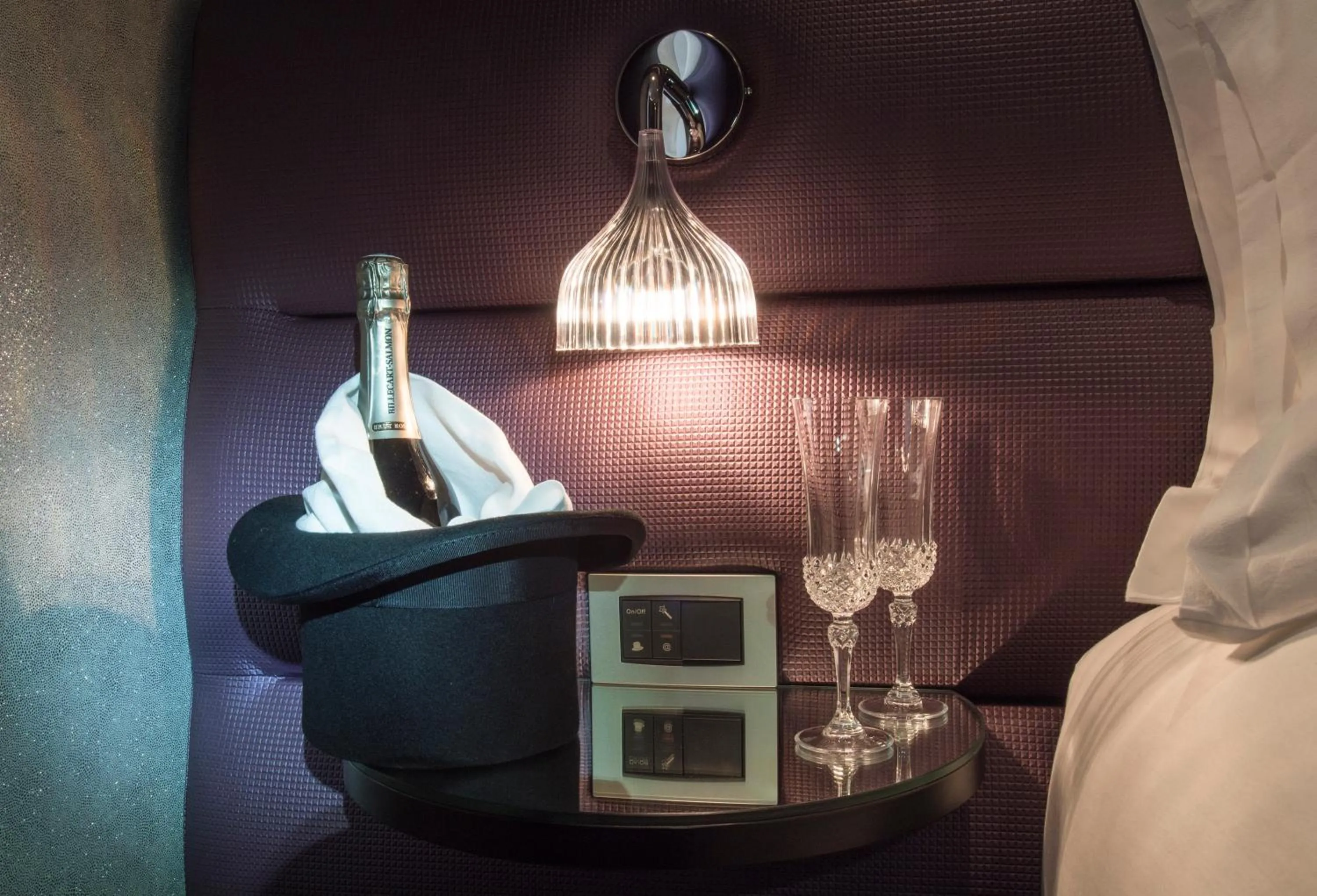 Decorative detail in Hotel Splendor Elysées