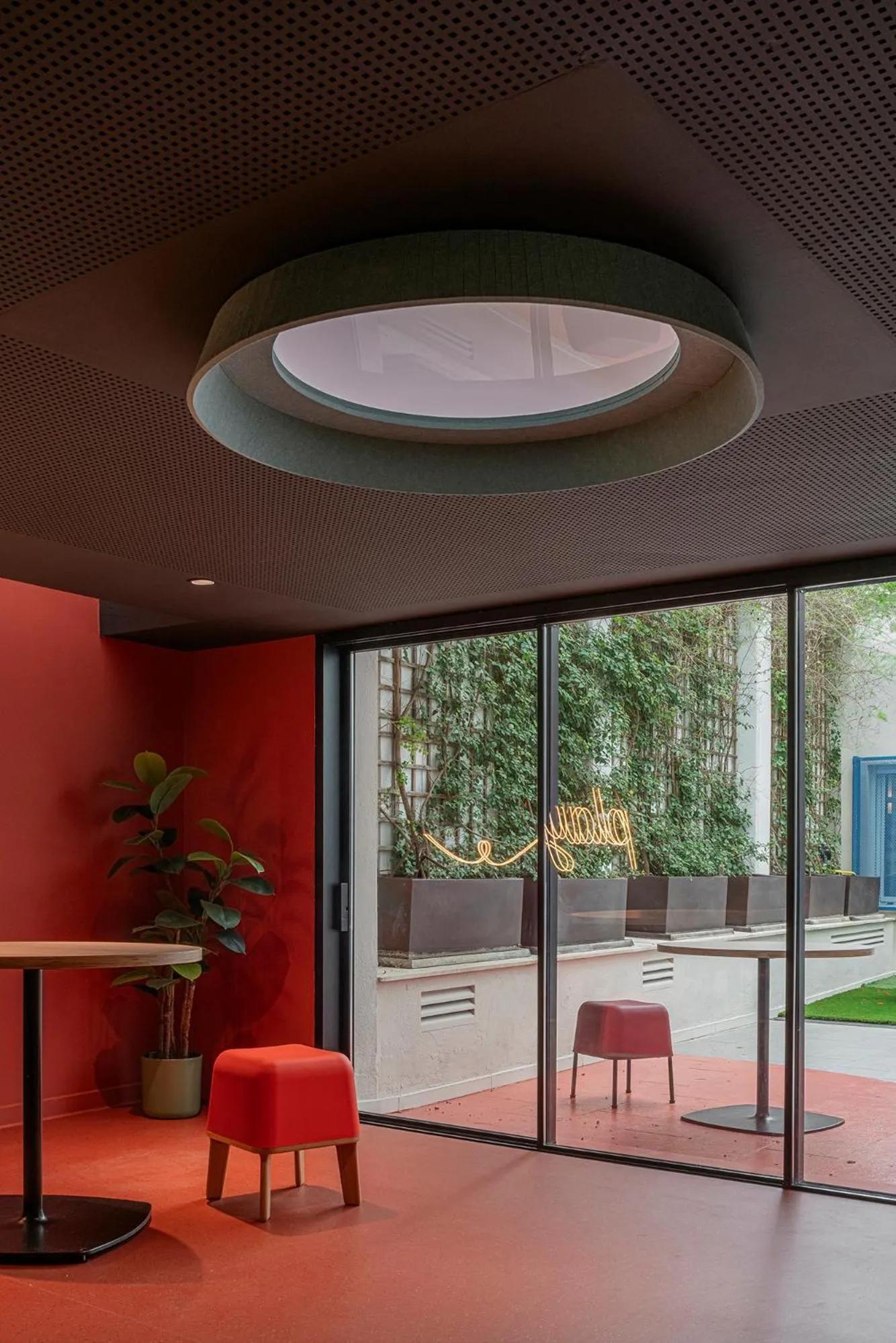 Communal lounge/ TV room in Colegio Mayor Resa La Concepción