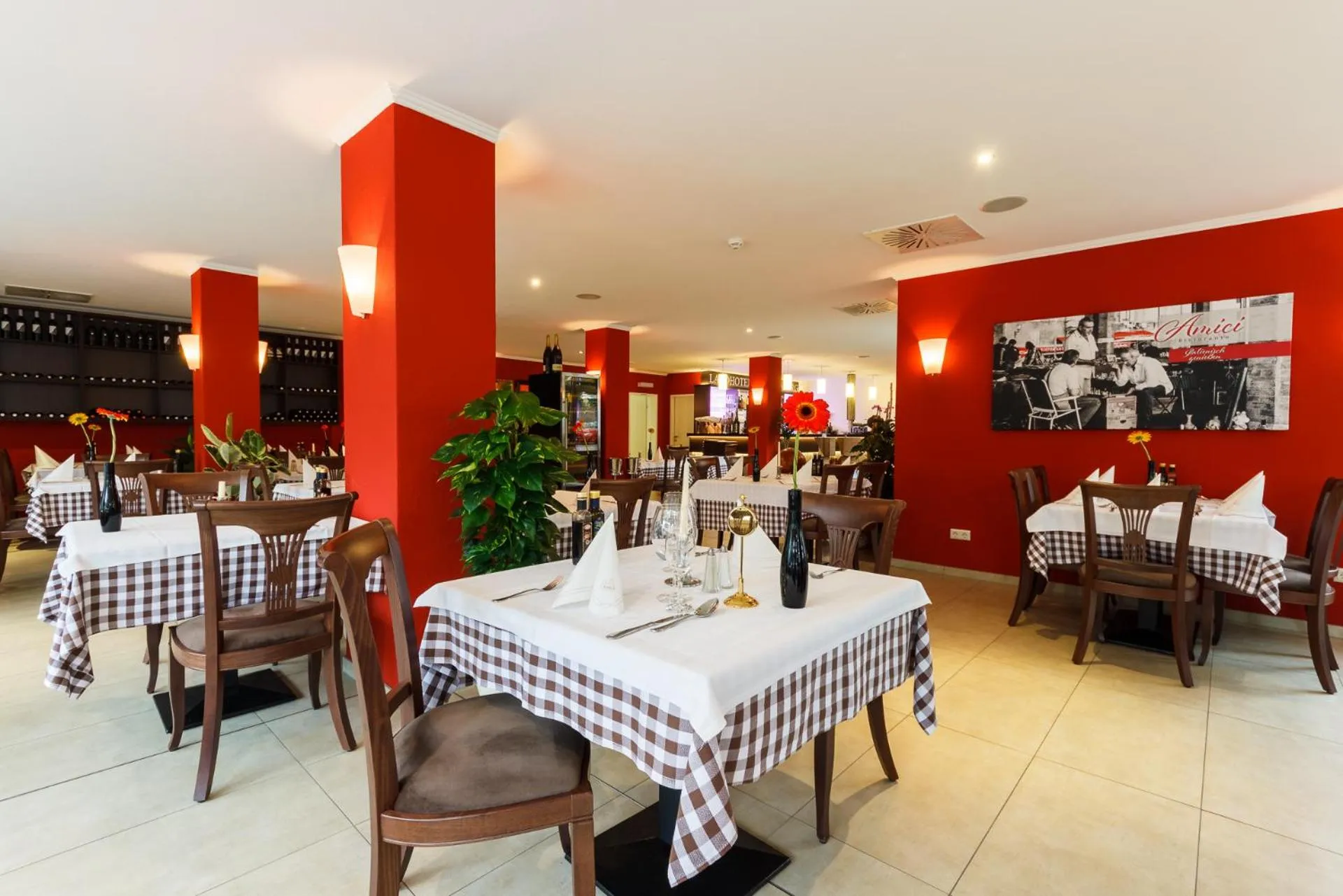 Restaurant/places to eat in AKZENT Hotel Frankenberg