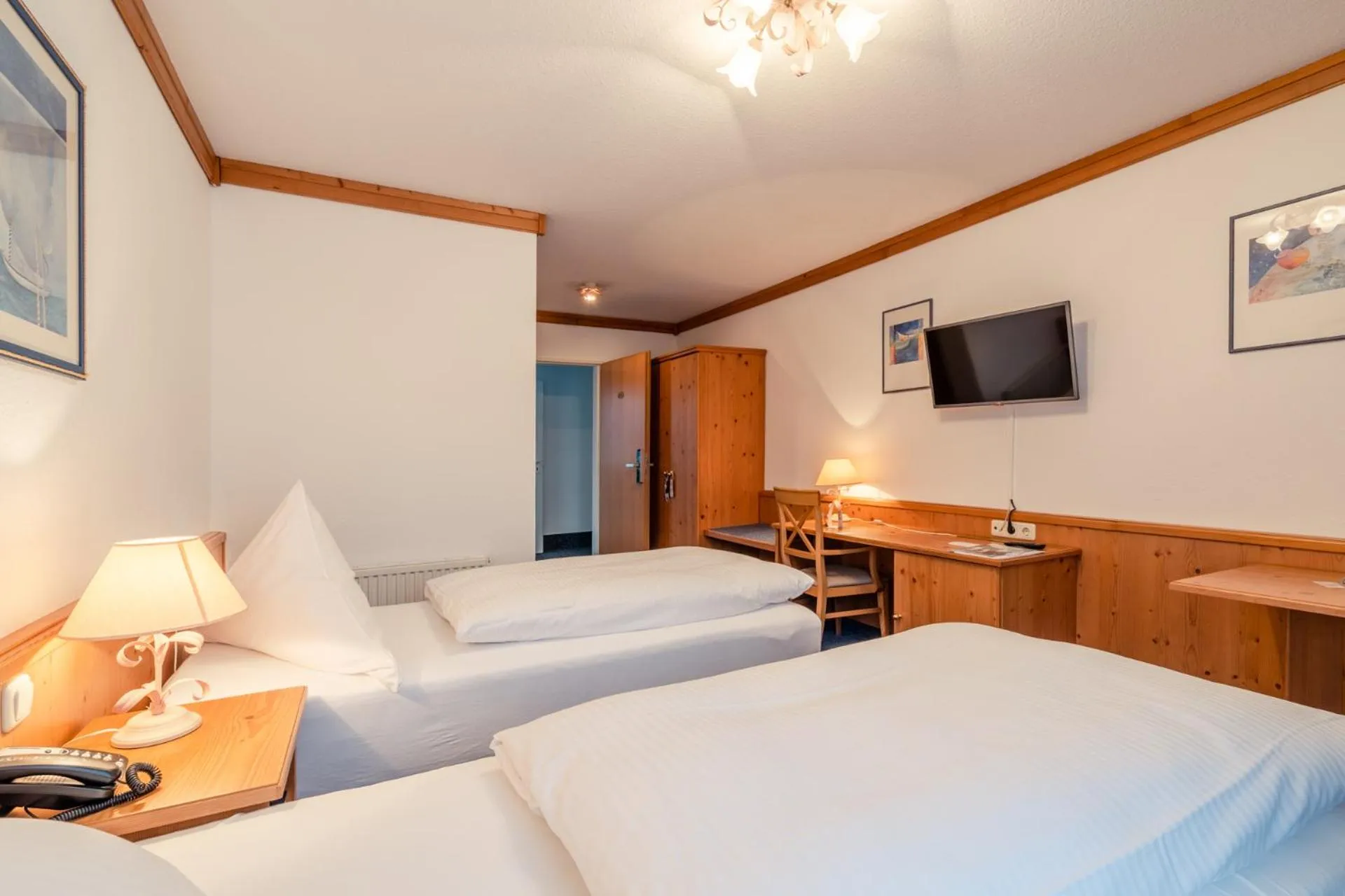 Photo of the whole room, Bed in AKZENT Hotel Frankenberg