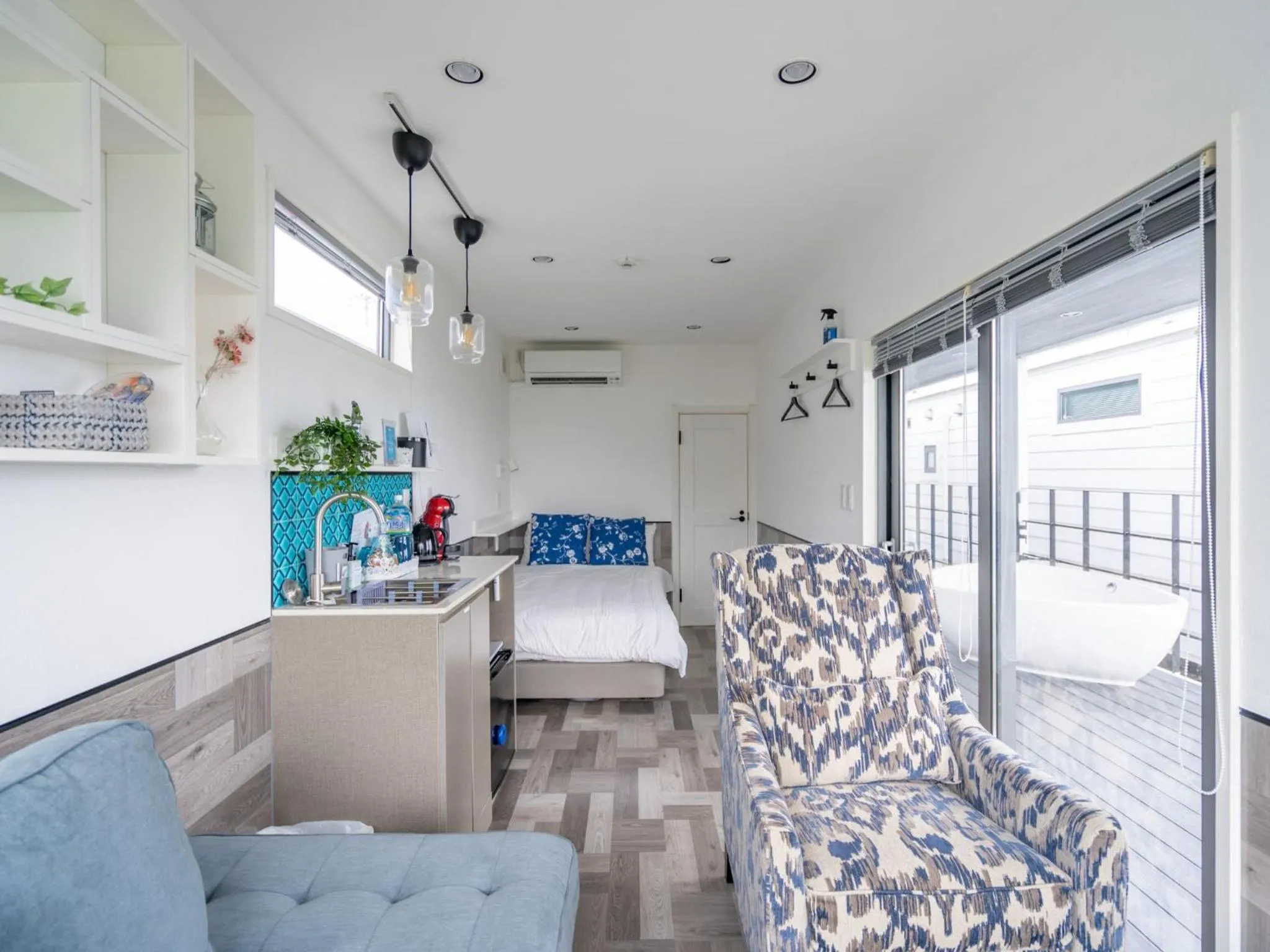 Bed in GLORY ISLAND OKINAWA Yabusachi Resort