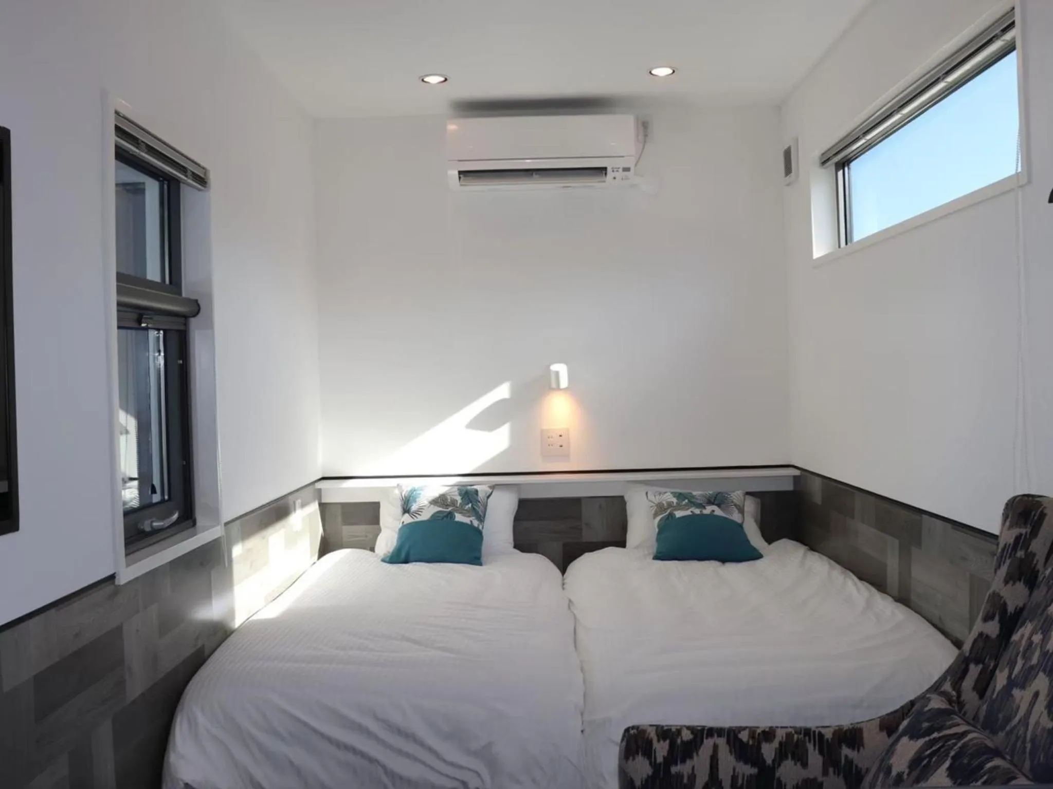 Bed in GLORY ISLAND OKINAWA Yabusachi Resort