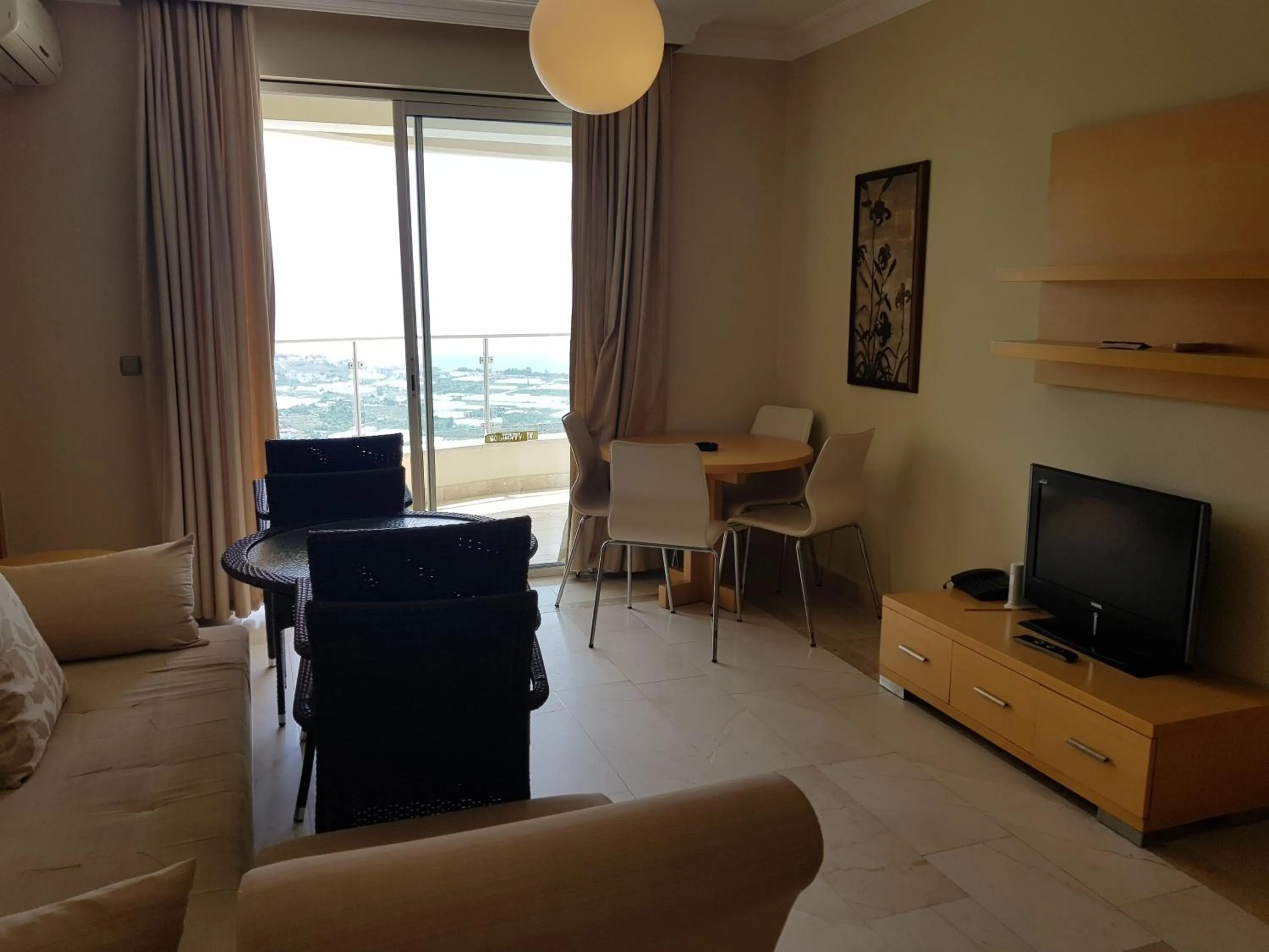 Seating area in Alanya Goldcity 2 bedroom villa