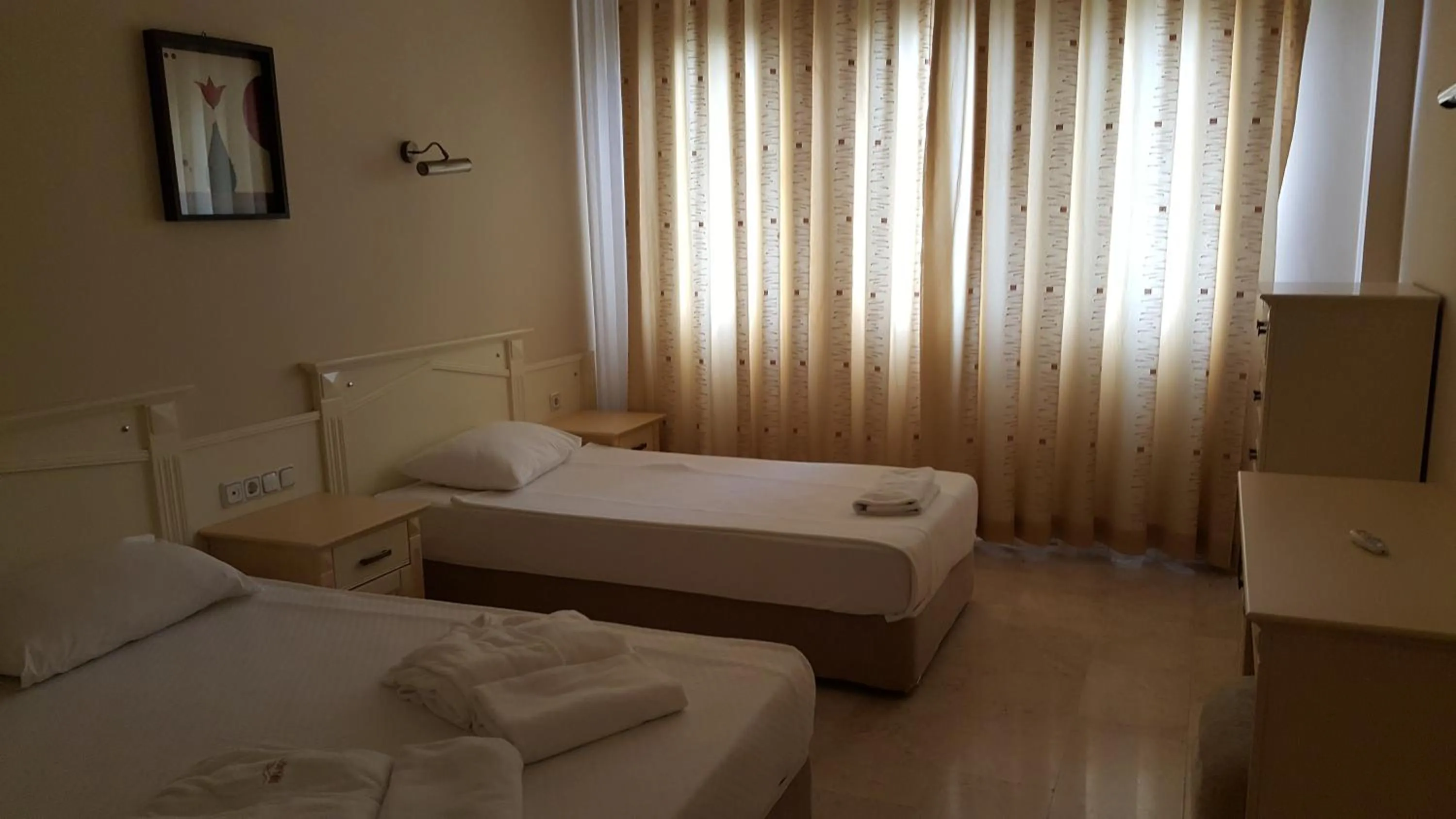 Bed in Alanya Goldcity 2 bedroom villa
