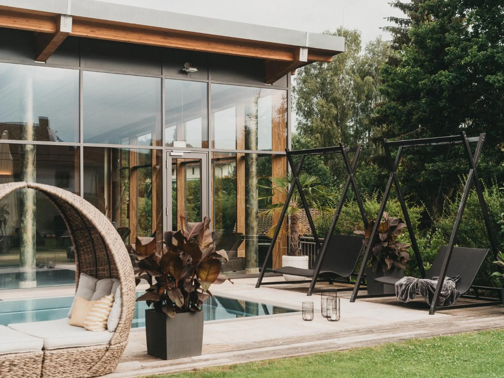 Swimming pool in Hotel Eibl-Brunner 4-Sterne-Superior