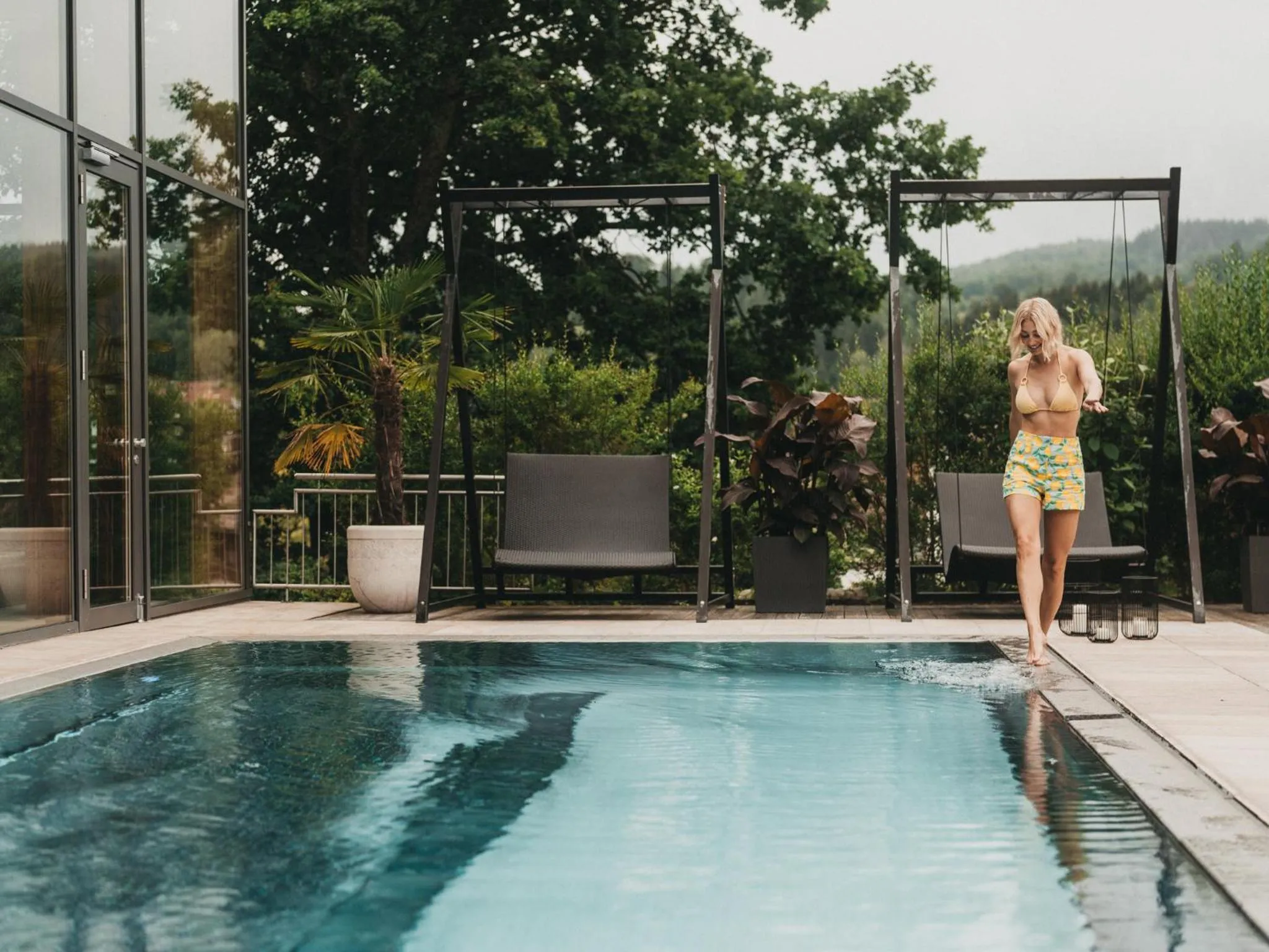 Swimming pool in Hotel Eibl-Brunner 4-Sterne-Superior