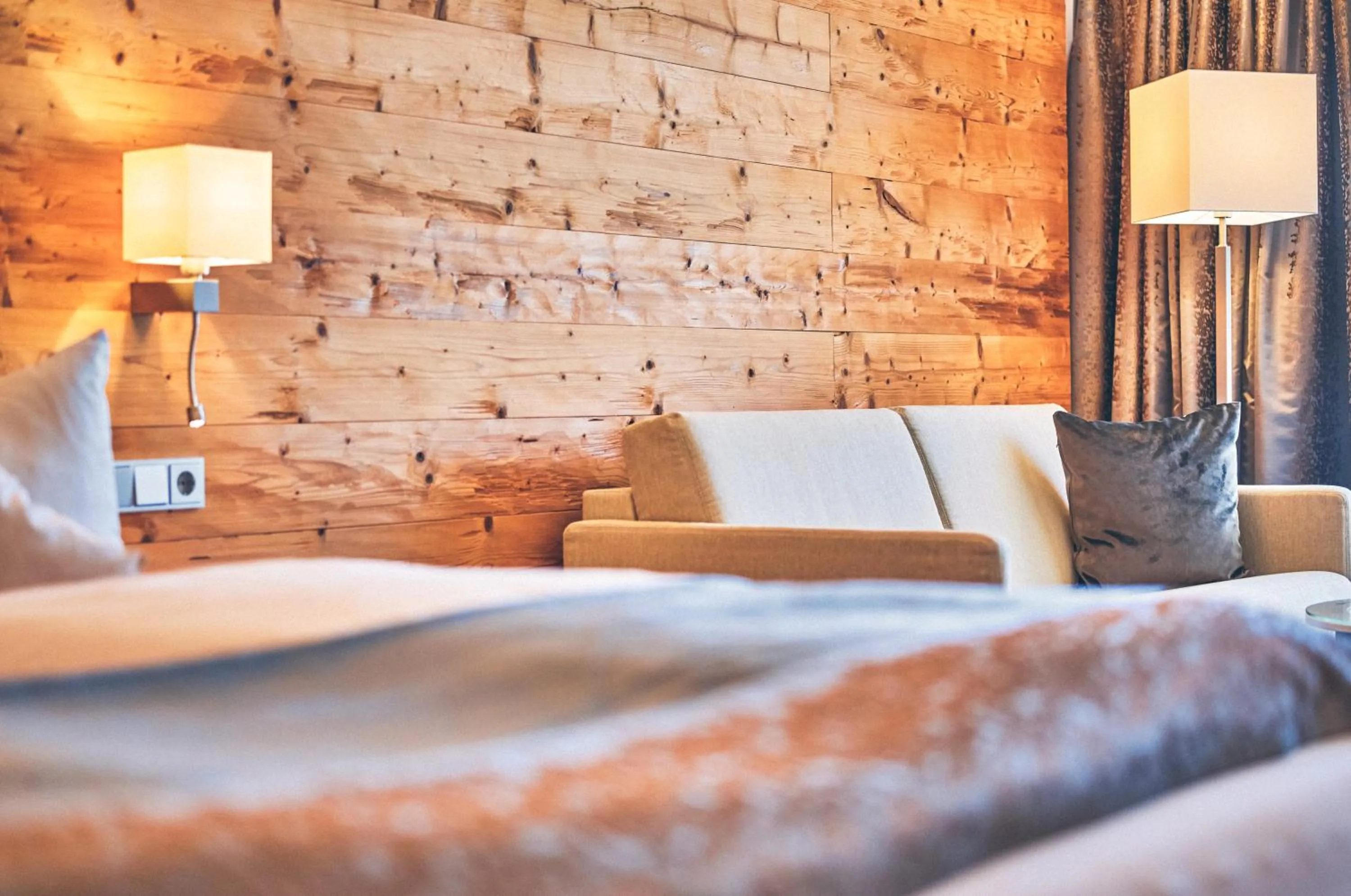 Bed in Hotel Eibl-Brunner 4-Sterne-Superior