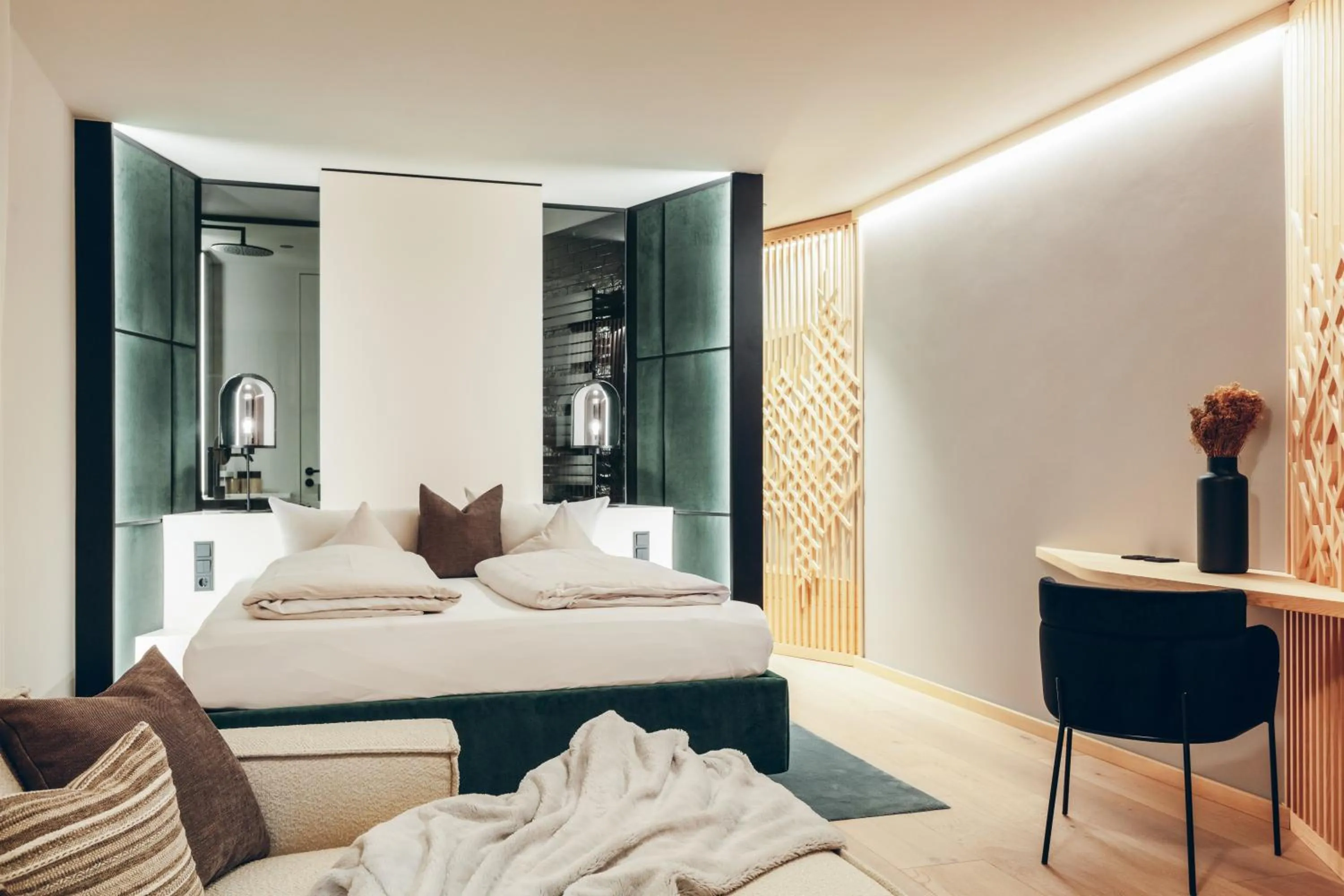 Living room, Bed in Hotel Eibl-Brunner 4-Sterne-Superior