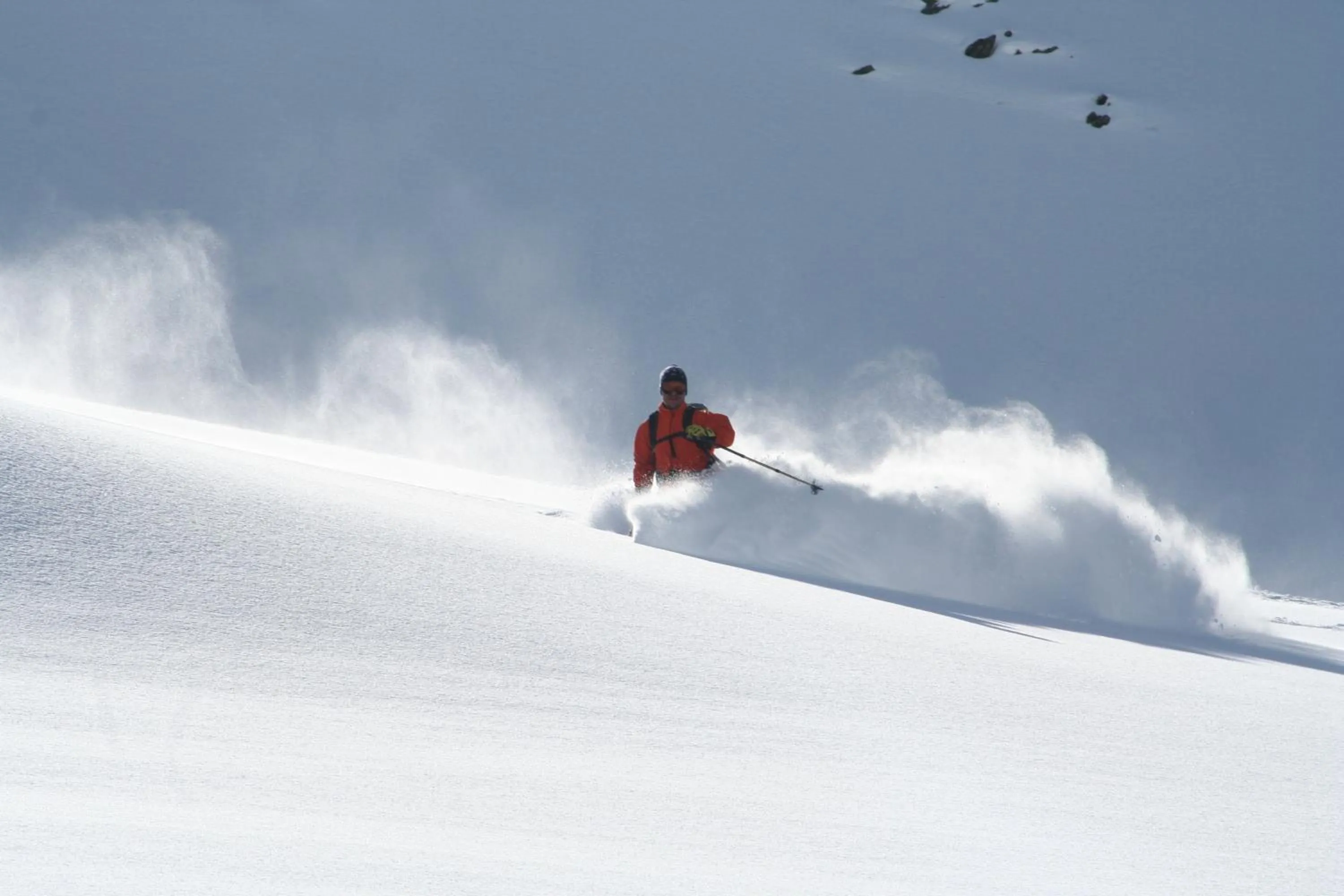 Skiing in Apart Gletscherblick