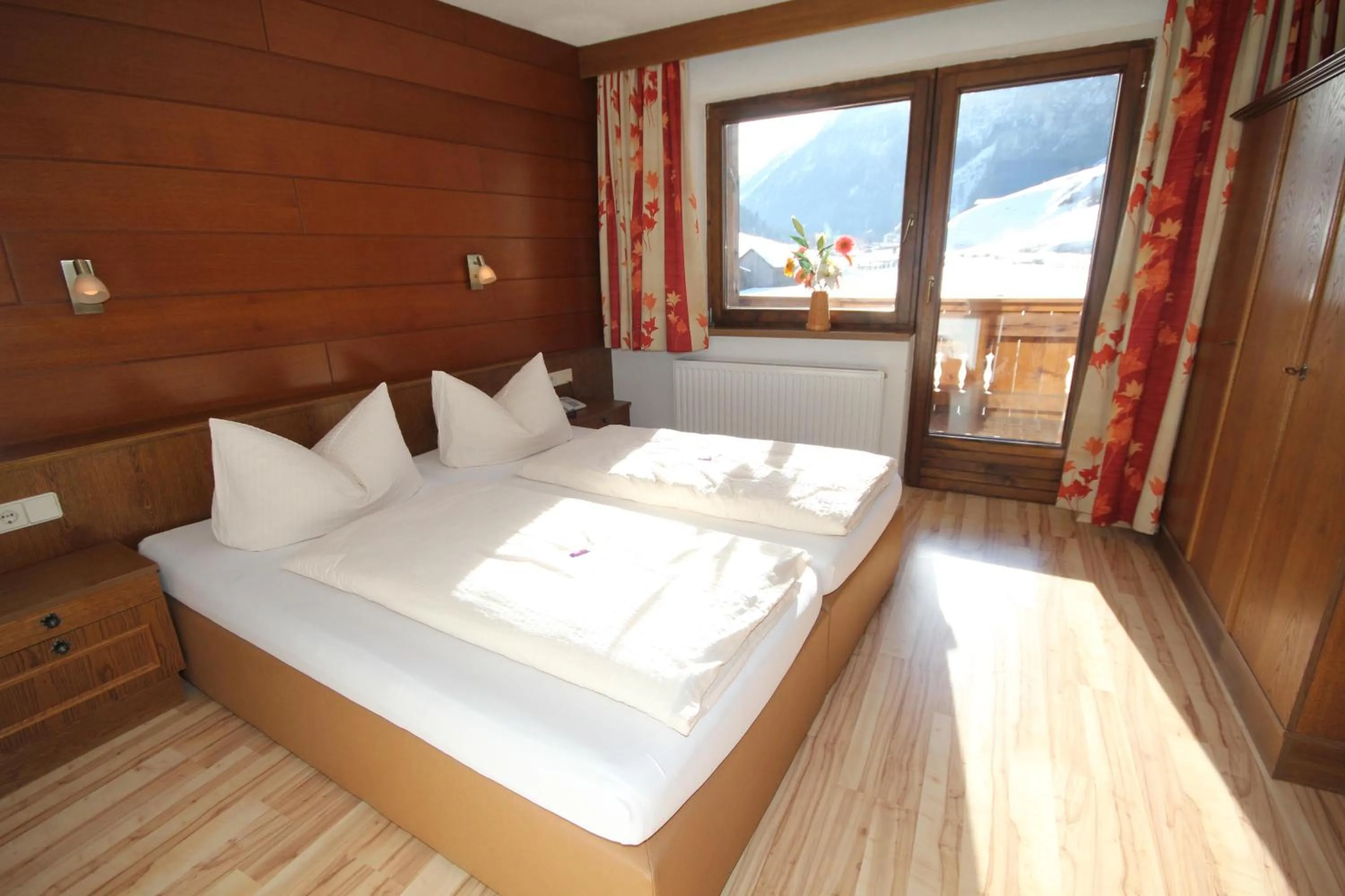 Bed in Apart Gletscherblick