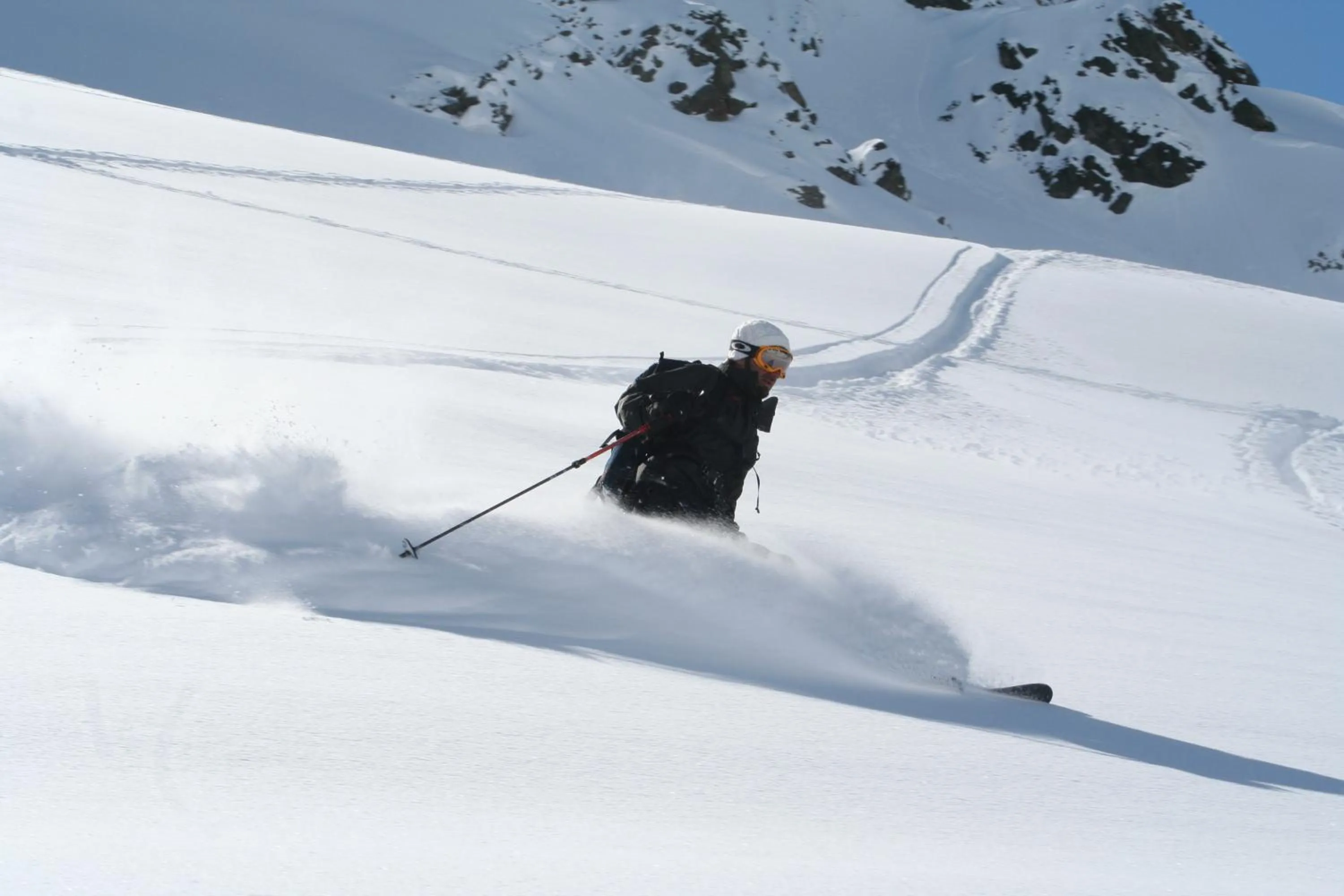 Skiing in Apart Gletscherblick