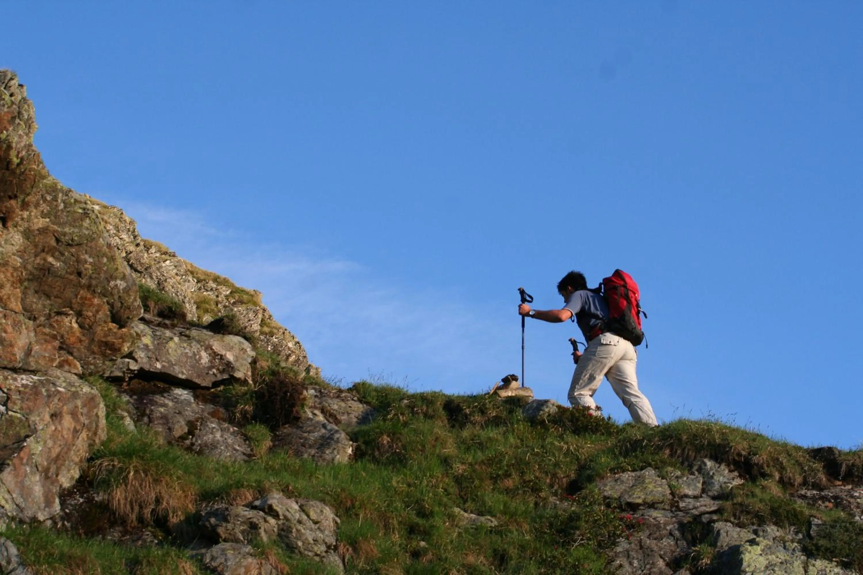 Hiking in Apart Gletscherblick