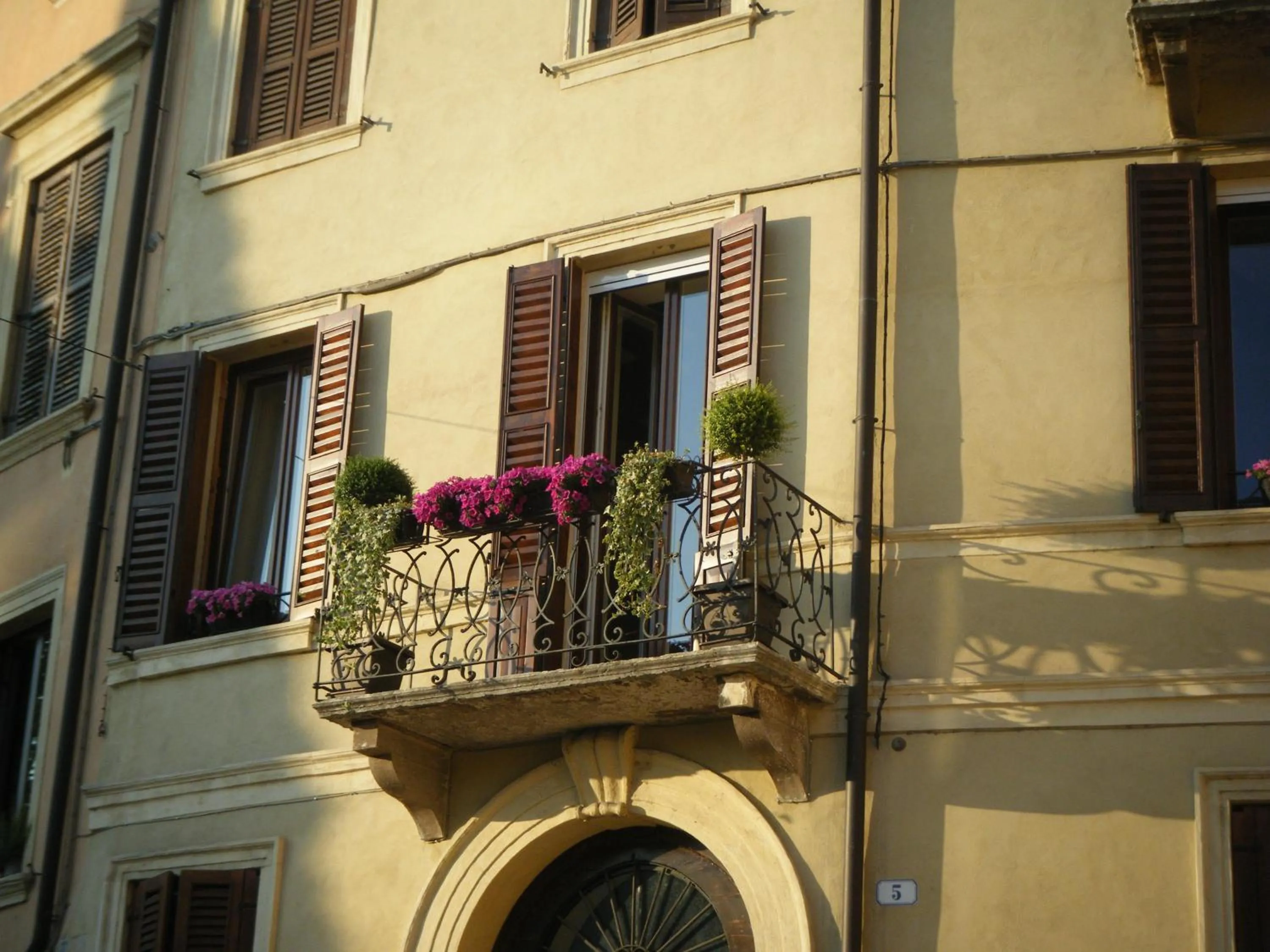 Balcony/Terrace in B&B Verona Centro