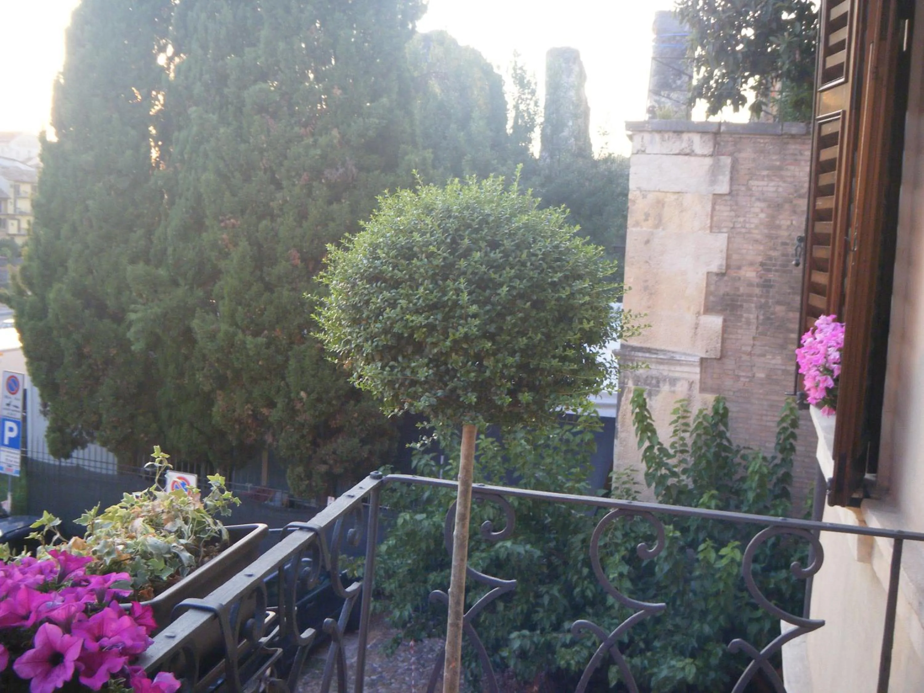 Balcony/Terrace in B&B Verona Centro