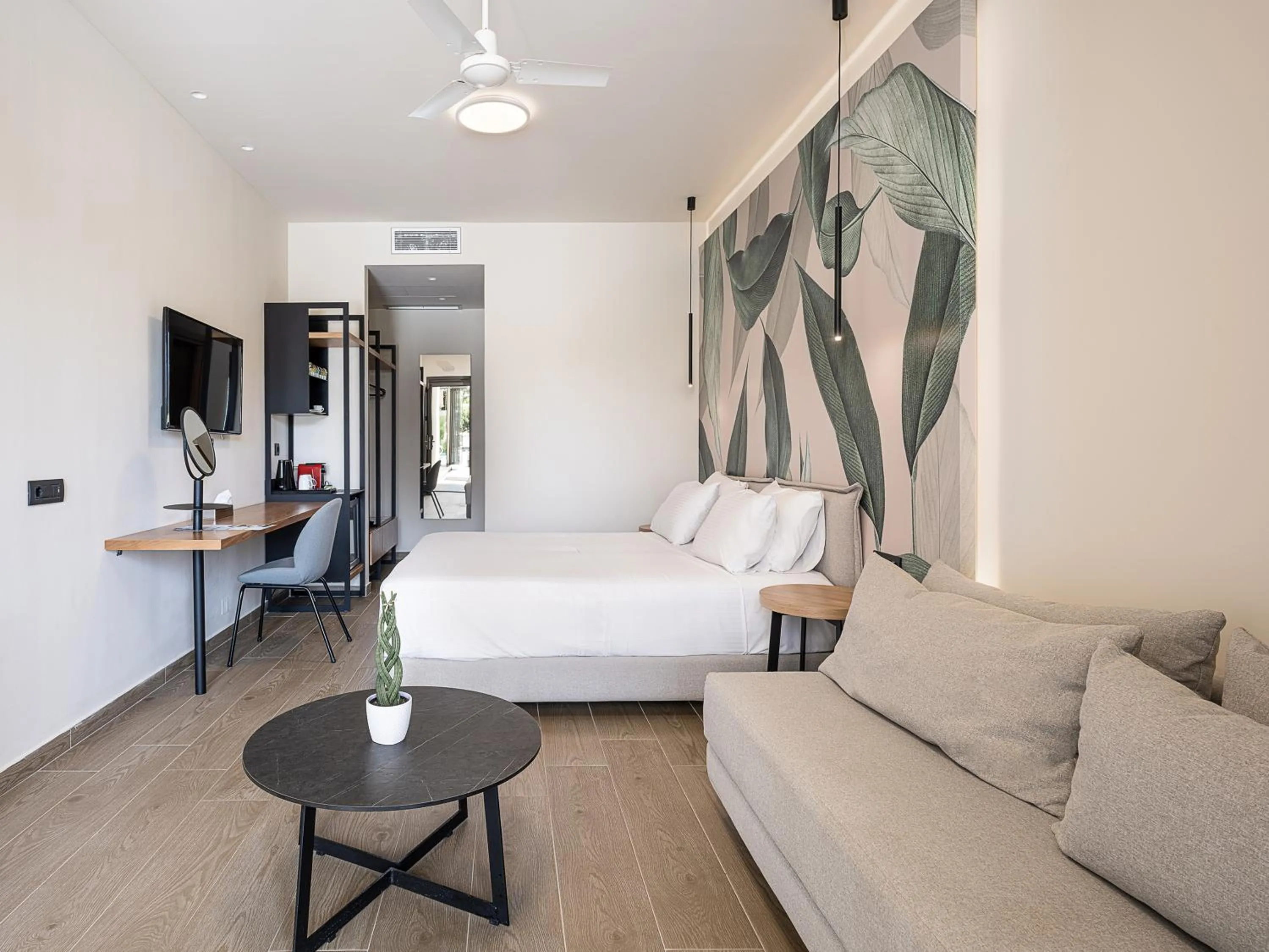 Bed in Mossa Well Being Hotel - Heated pool and Wellness Spa