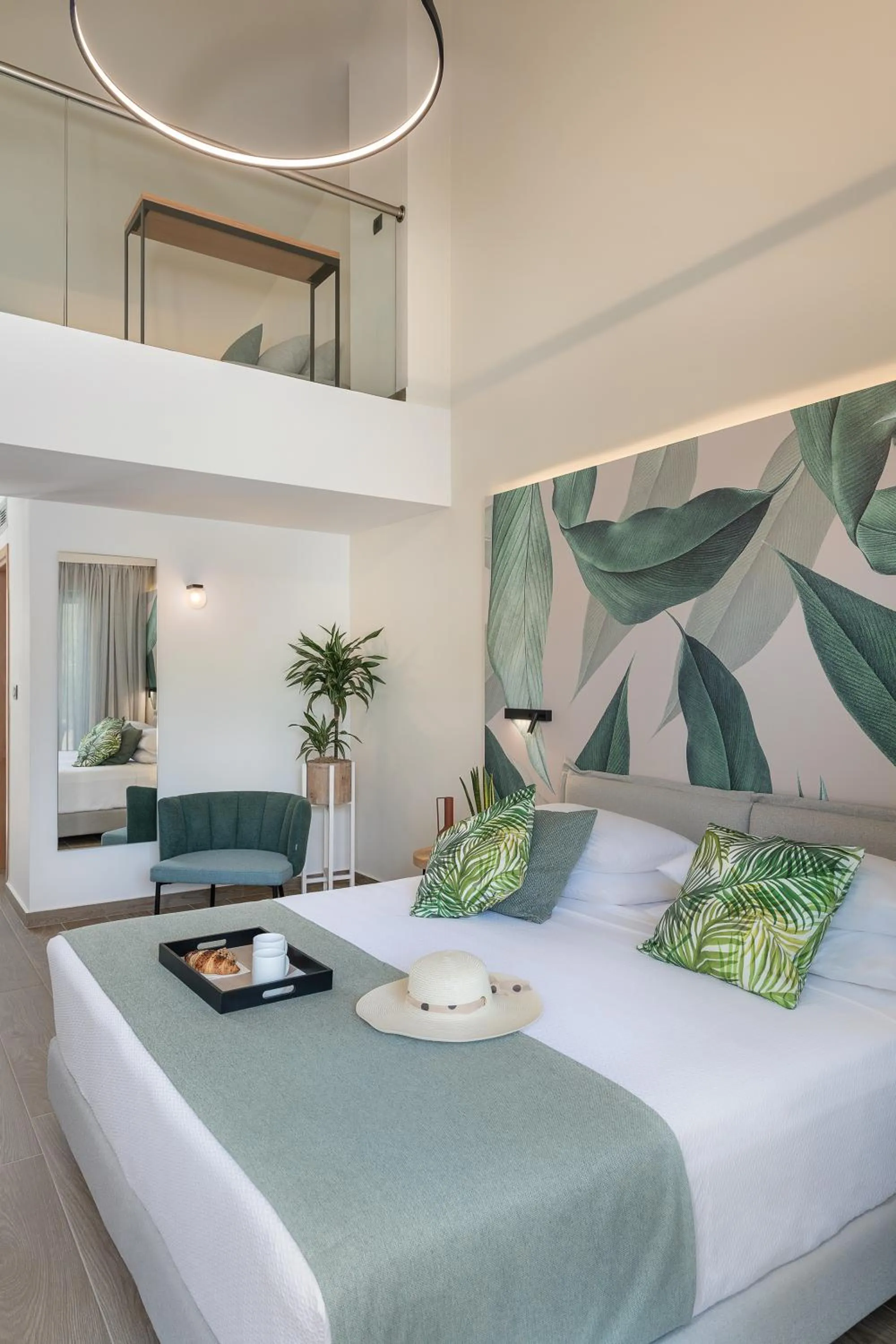 Bed in Mossa Well Being Hotel - Heated pool and Wellness Spa