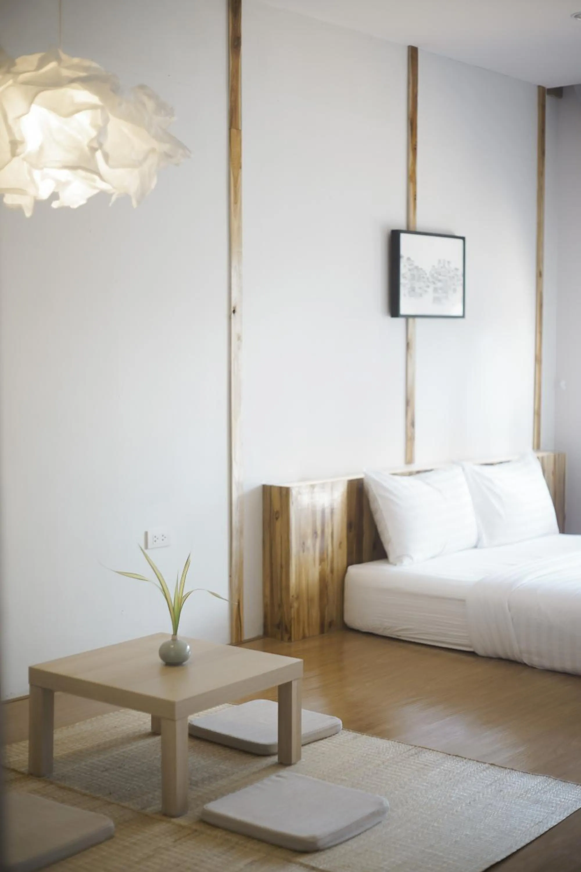 Living room, Bed in HOMU Villa Pua