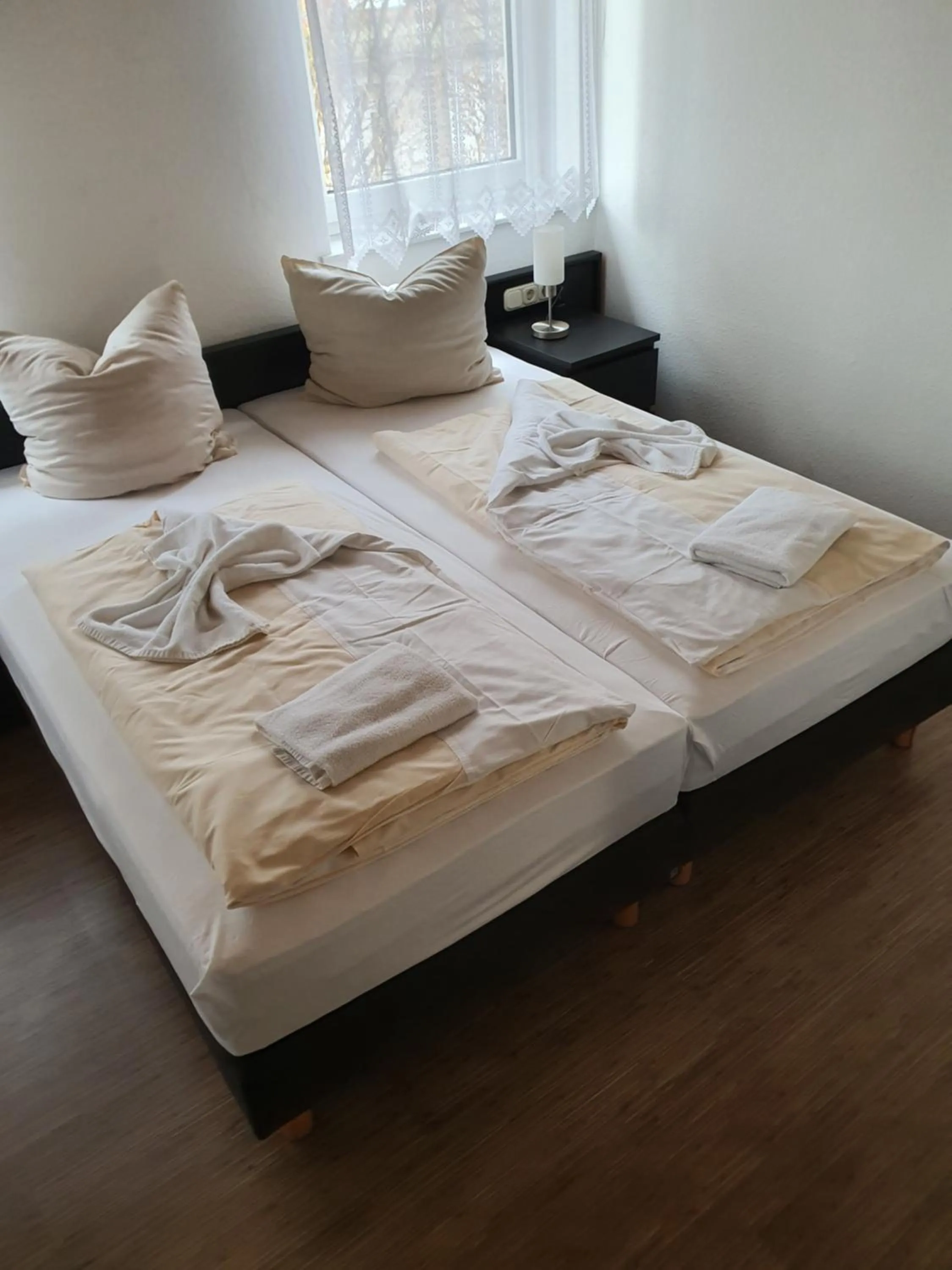 Bed in Gasthaus Neue Mühle