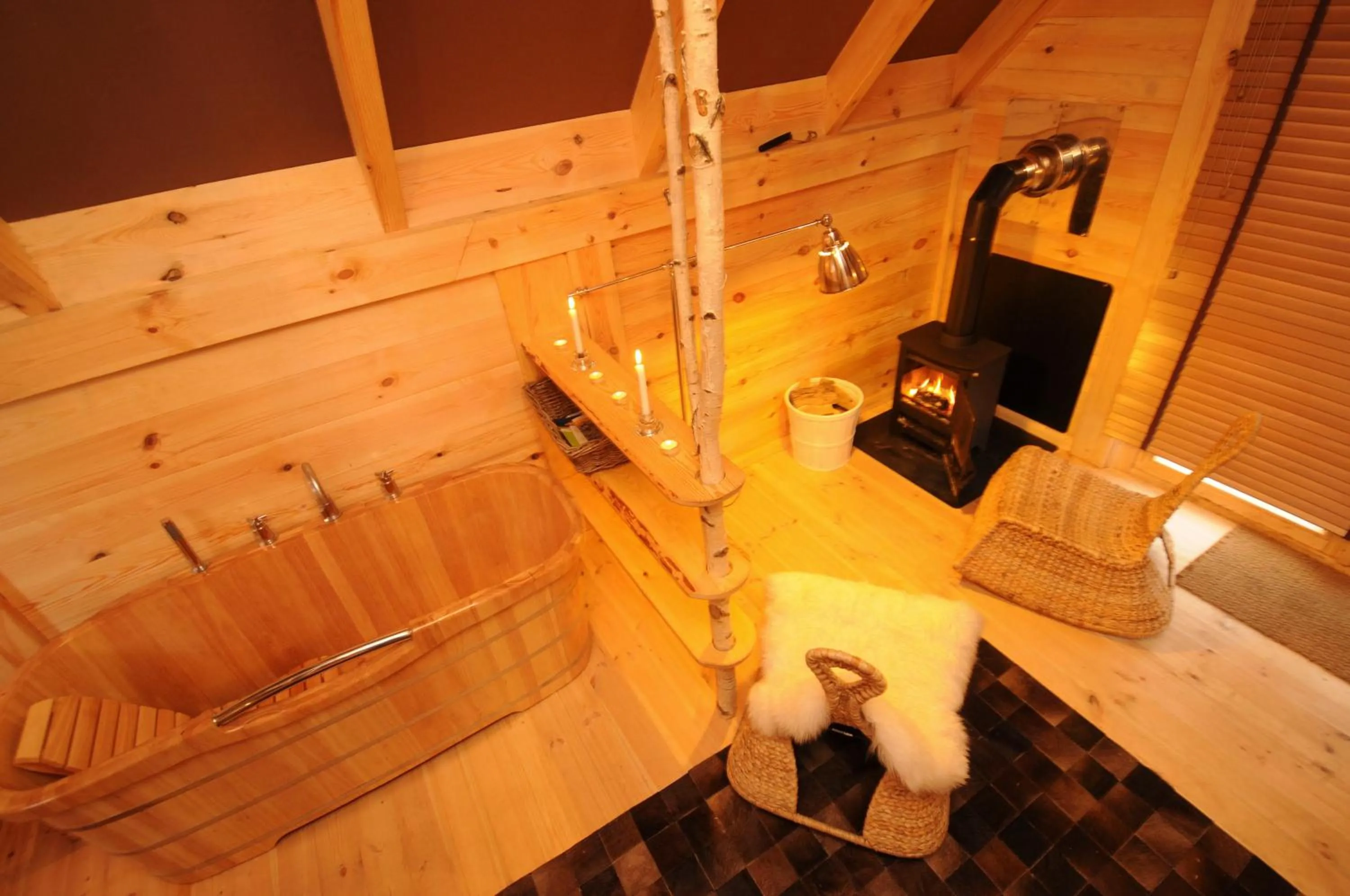 Bathroom in Hôtel Lodge du Lac Chambon