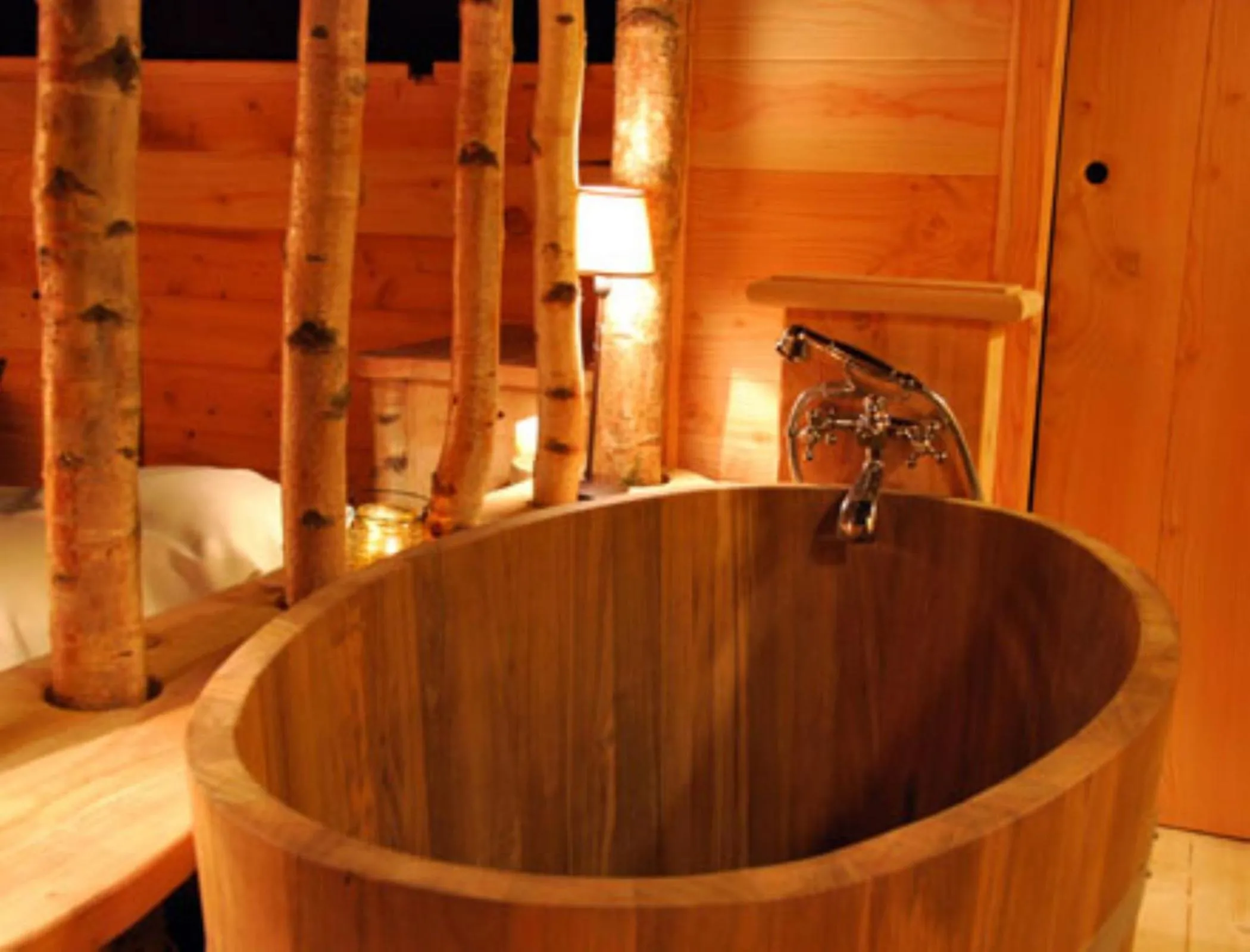 Bathroom in Hôtel Lodge du Lac Chambon