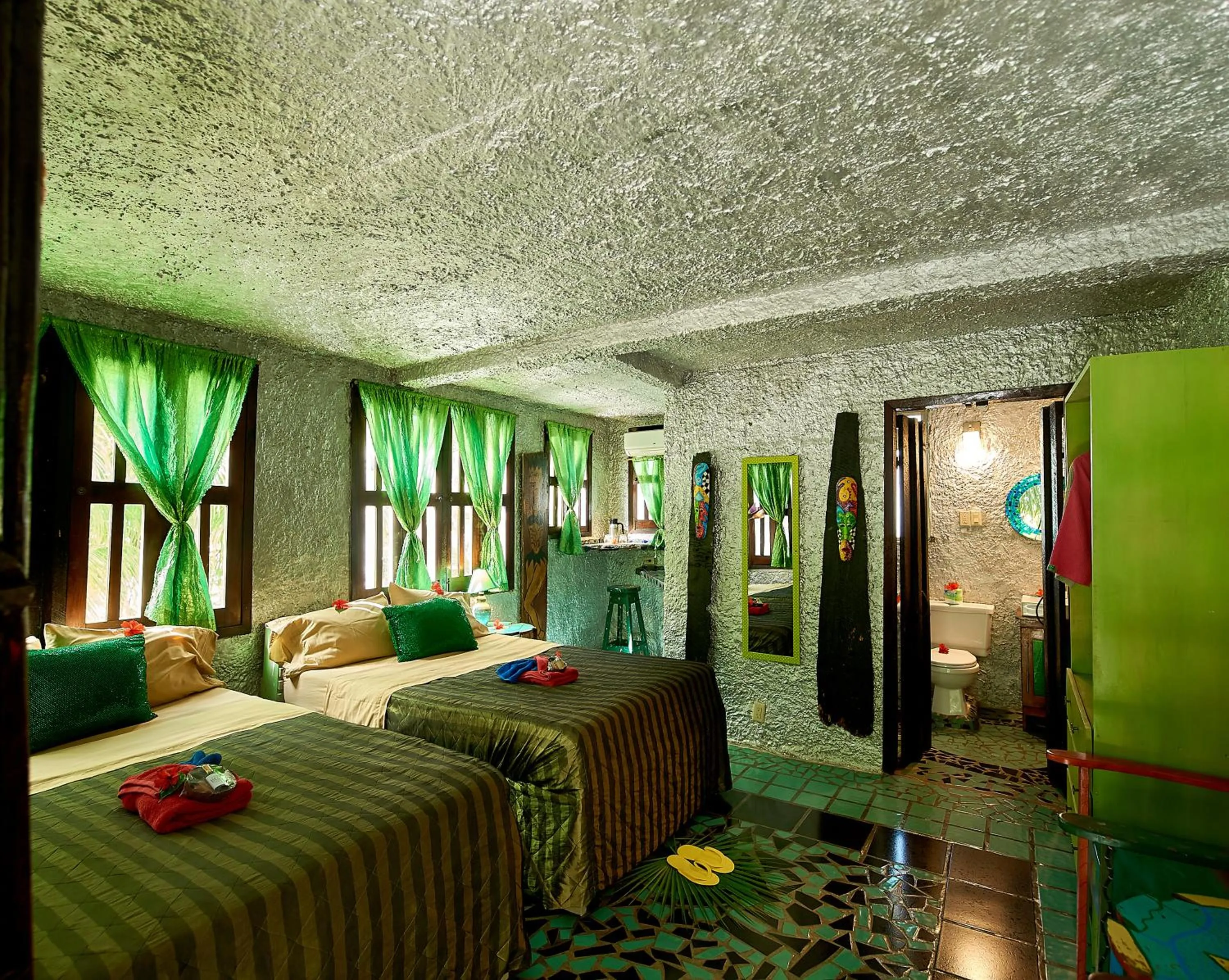 Bed in ABEZZA Resort And Adventure Spa