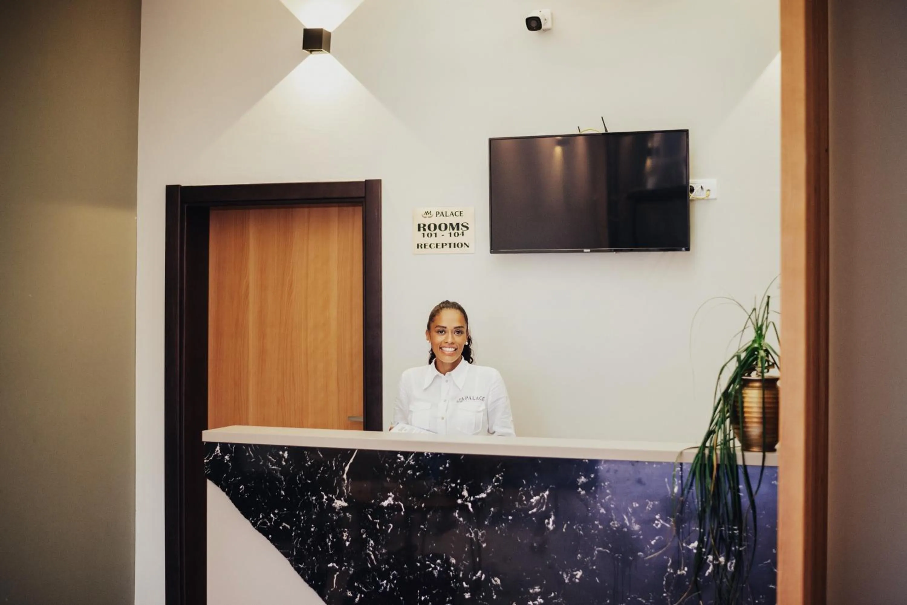 Lobby or reception in AM Palace