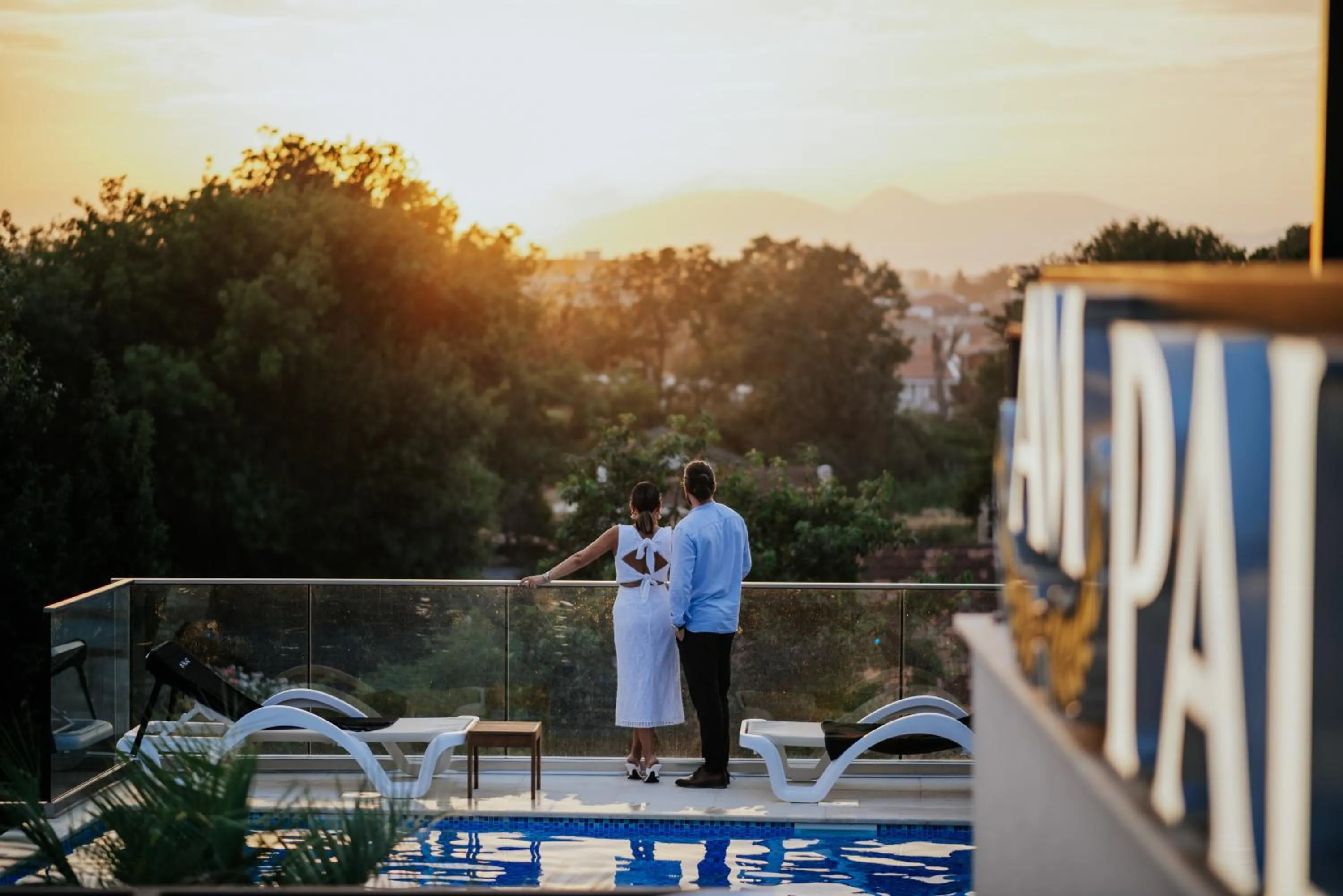 Natural landscape in AM Palace