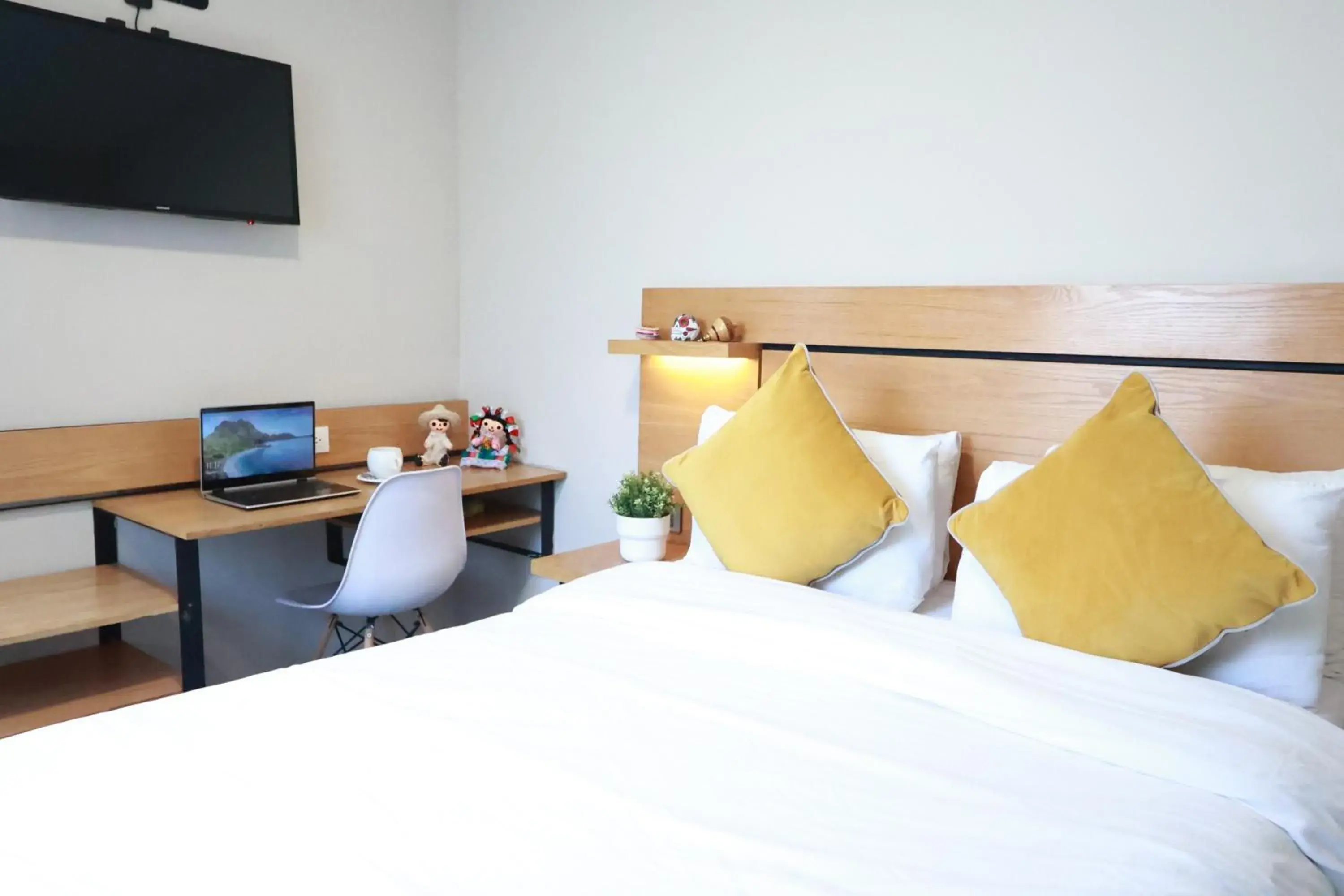 Bed in Casa Pánuco Bed in Casa Pánuco