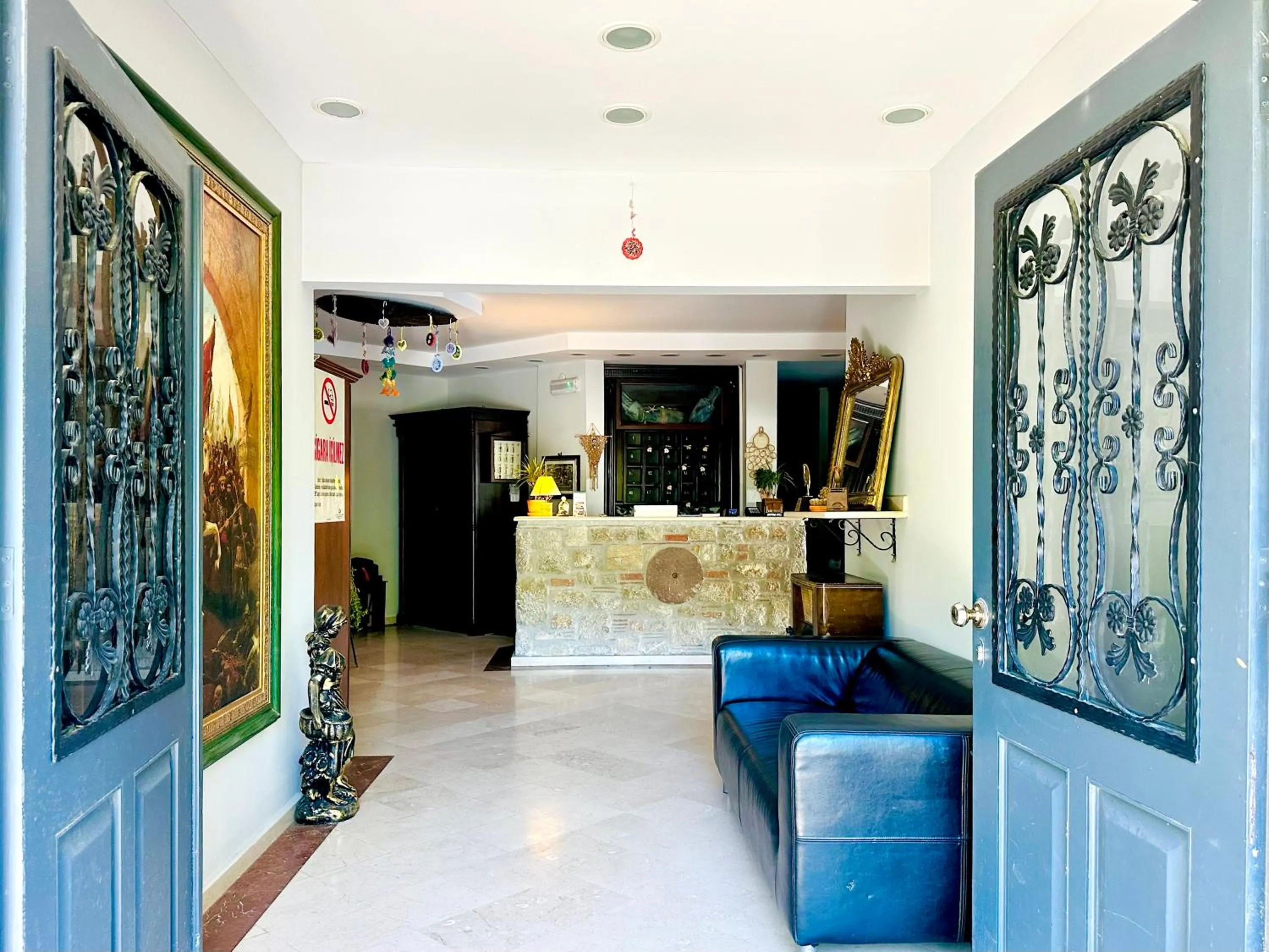 Lobby or reception in Villa Anfora