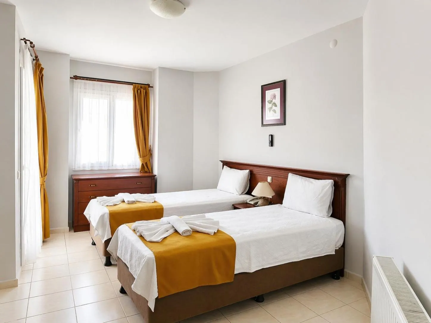 Bed in Villa Anfora