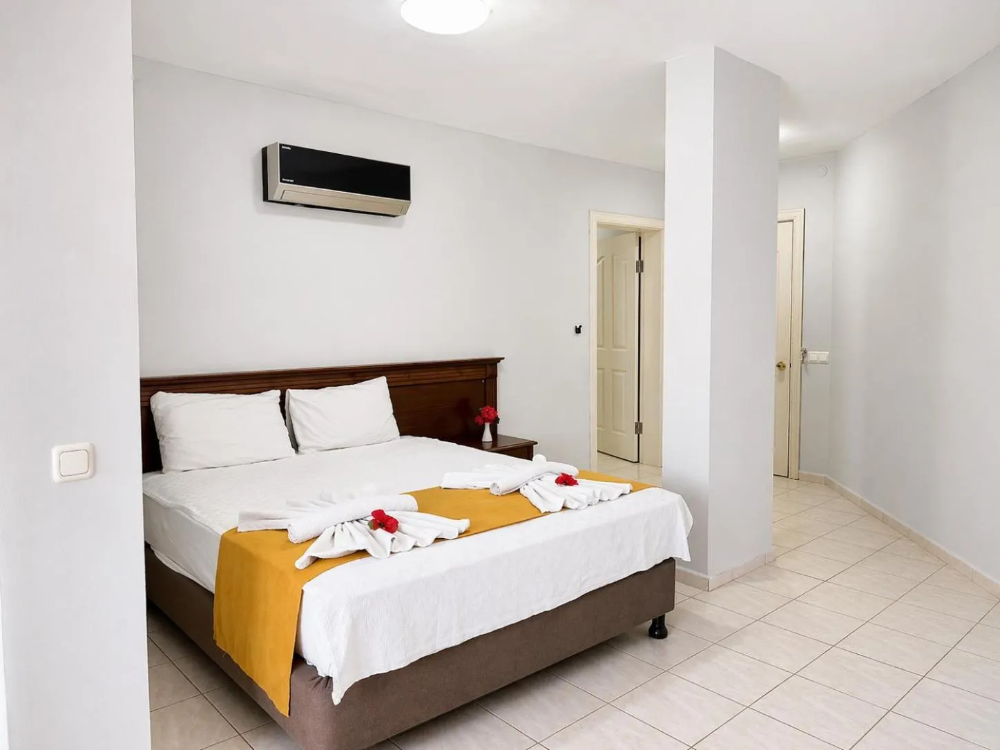 Bed in Villa Anfora