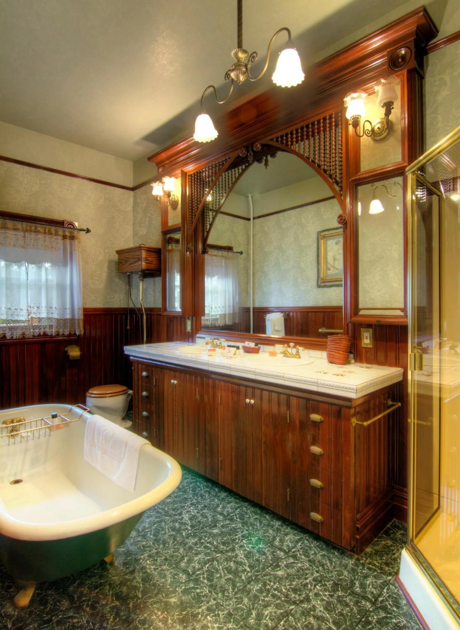 Bathroom in Gingerbread Mansion