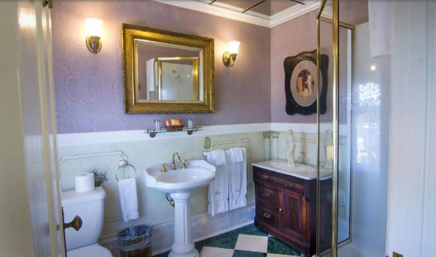Bathroom in Gingerbread Mansion