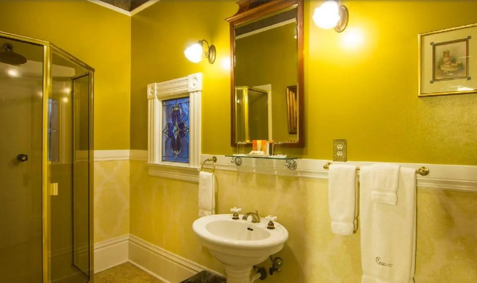 Bathroom in Gingerbread Mansion