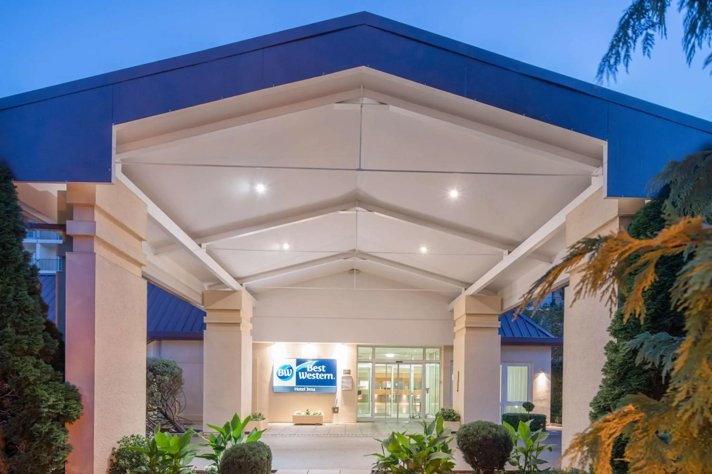 Property building in Best Western Hotel Jena Property building in Best Western Hotel Jena