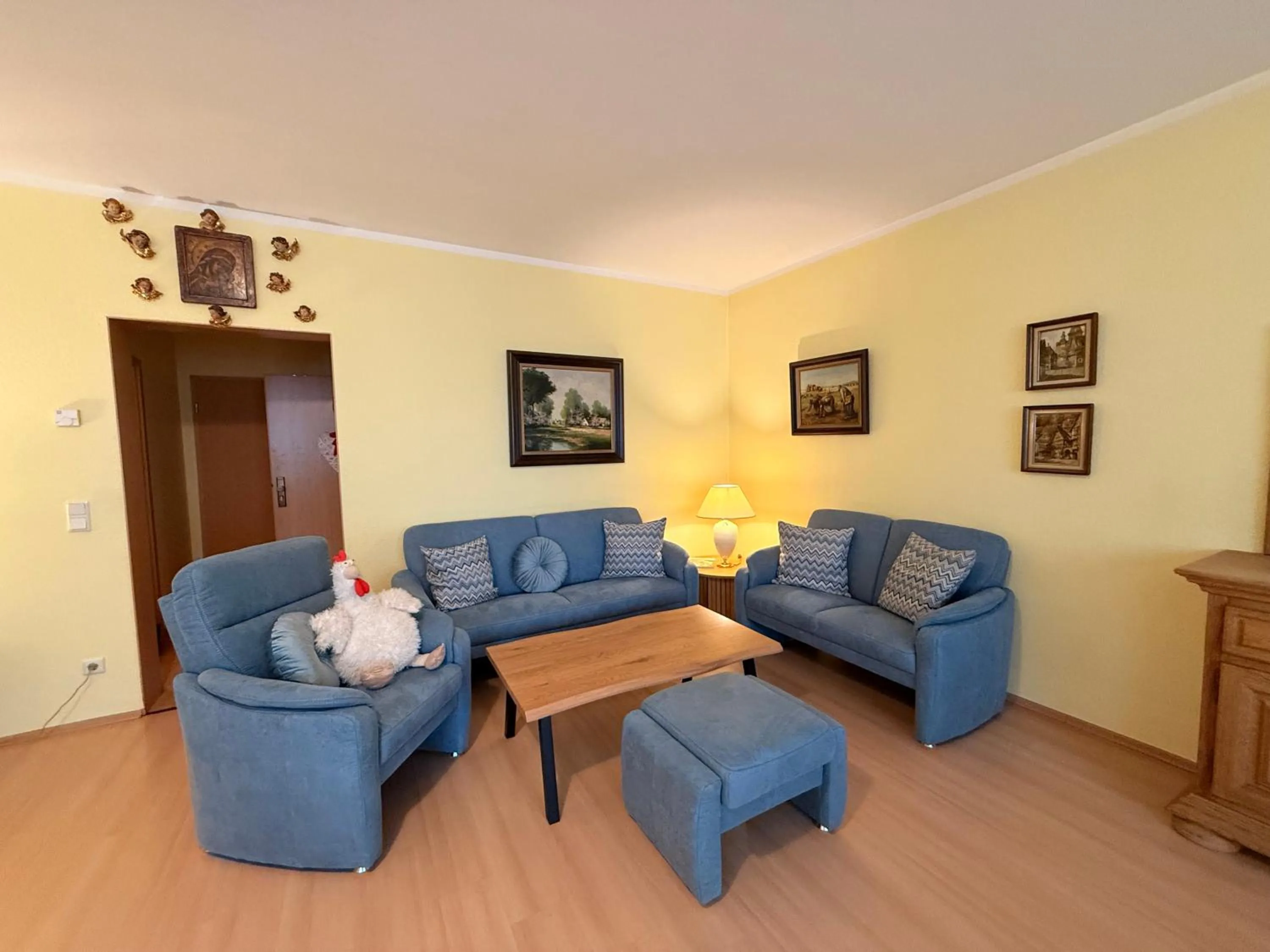 Living room in Hotel Am Sportpark