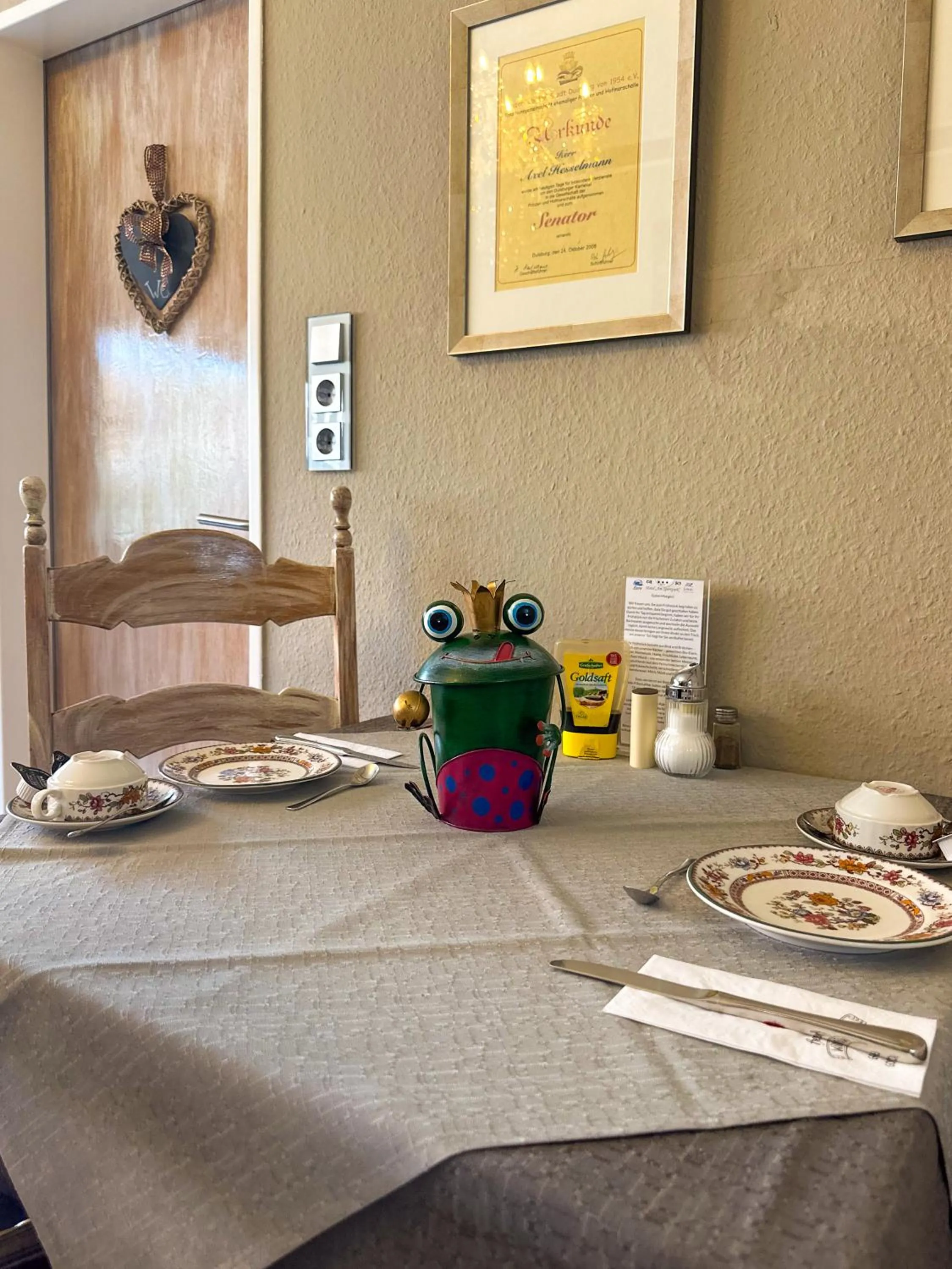 Buffet breakfast in Hotel Am Sportpark