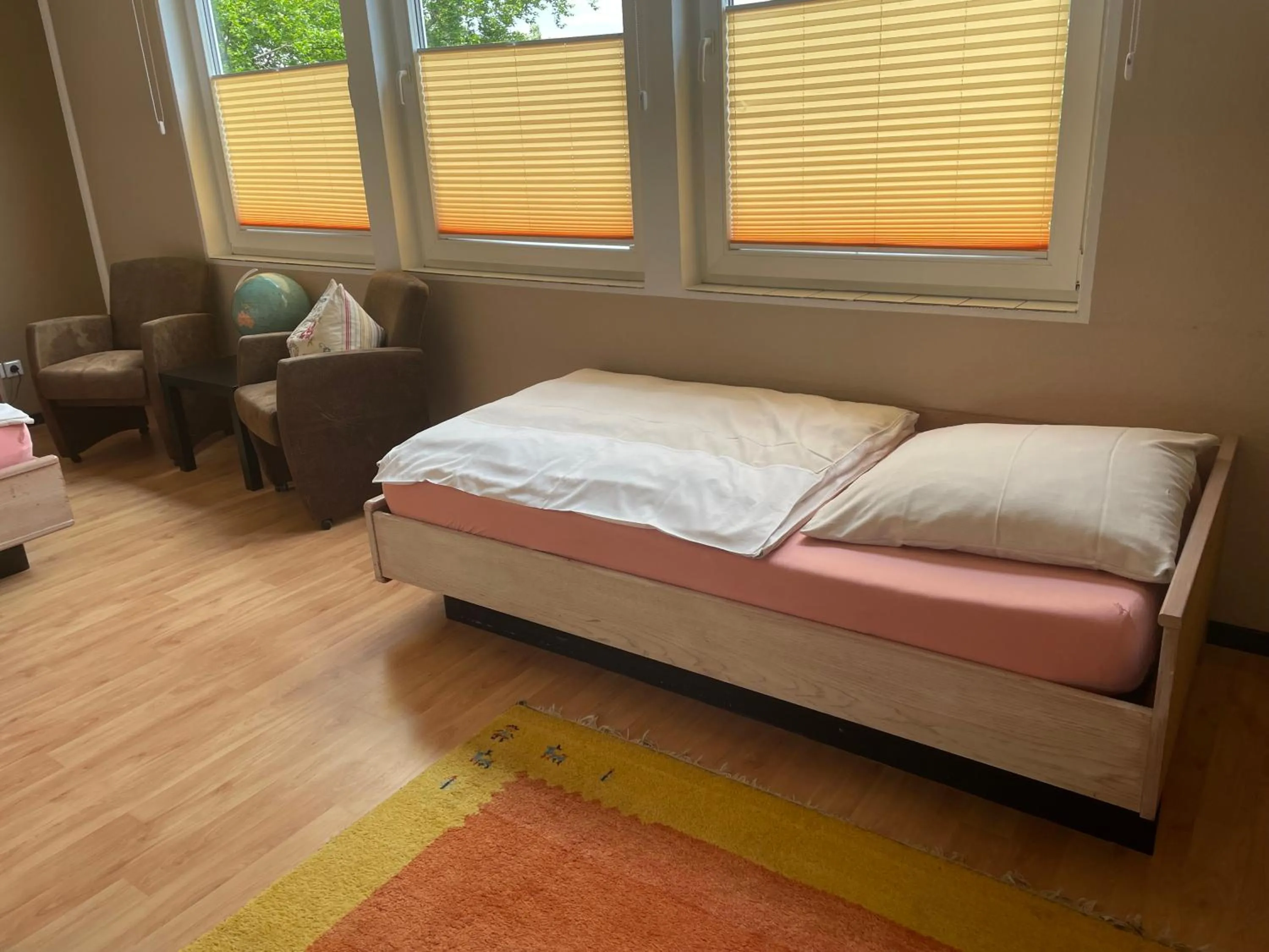 Bedroom, Bed in Hotel Am Sportpark