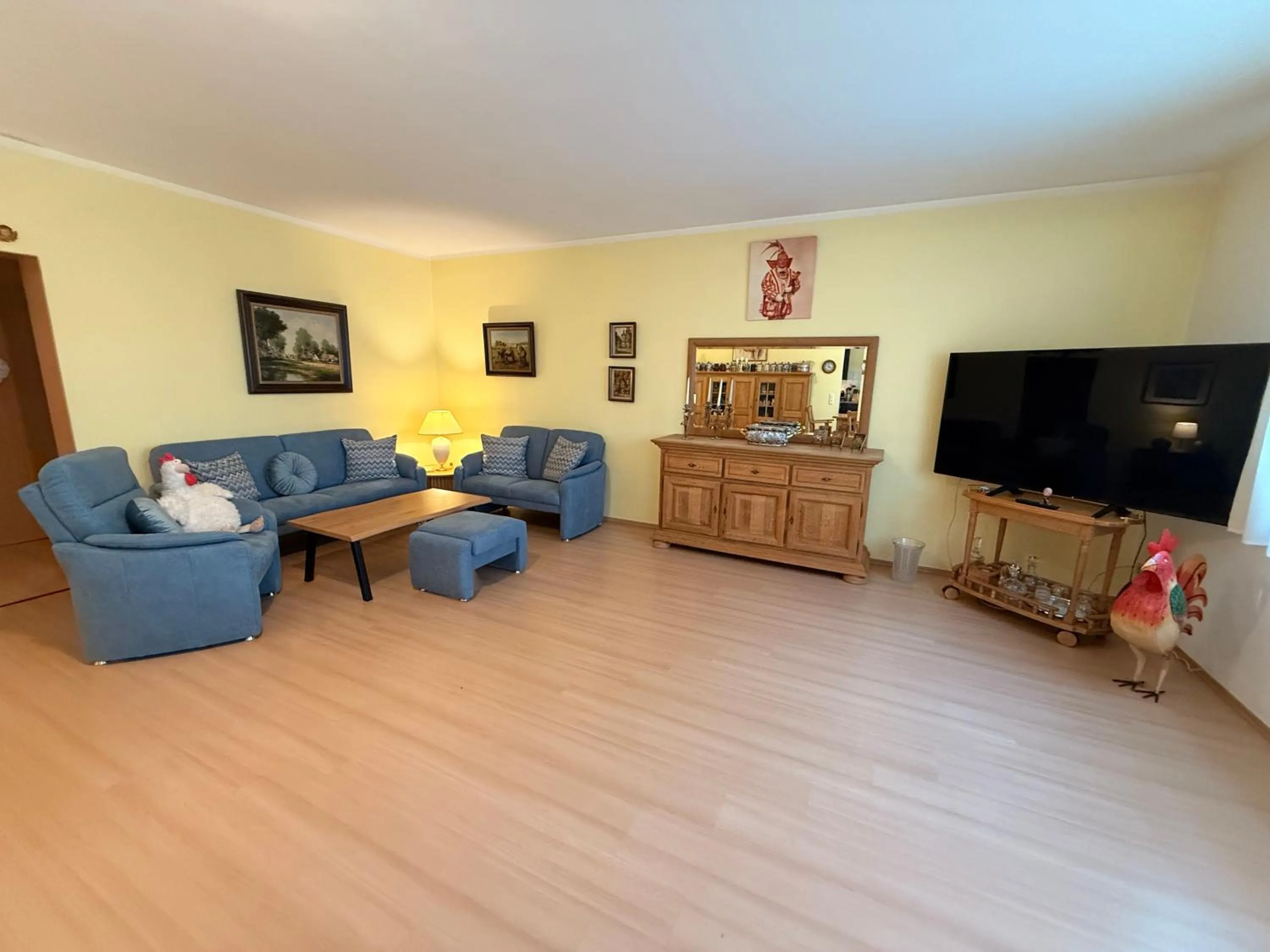 Living room in Hotel Am Sportpark