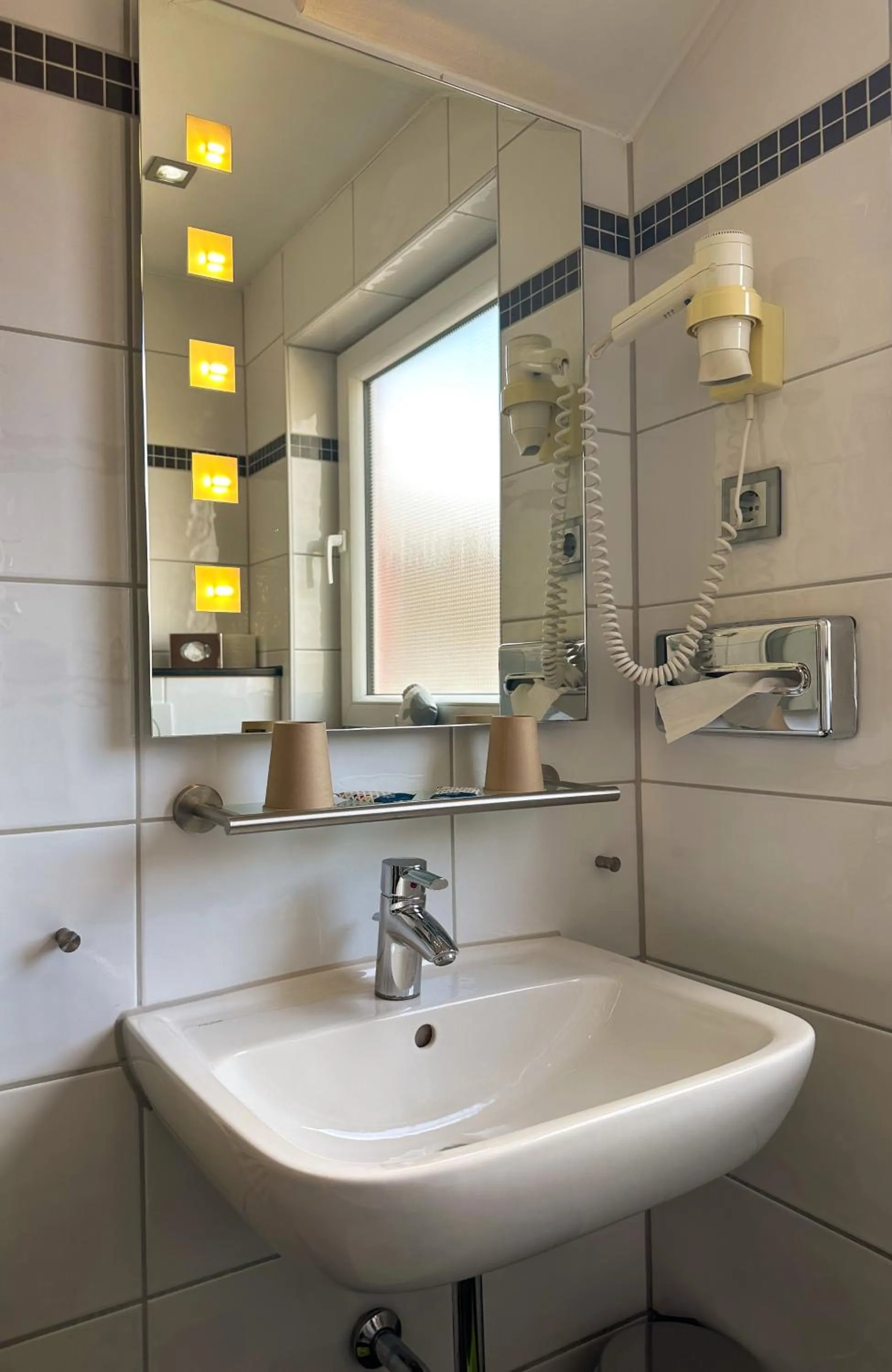 Bathroom in Hotel Am Sportpark