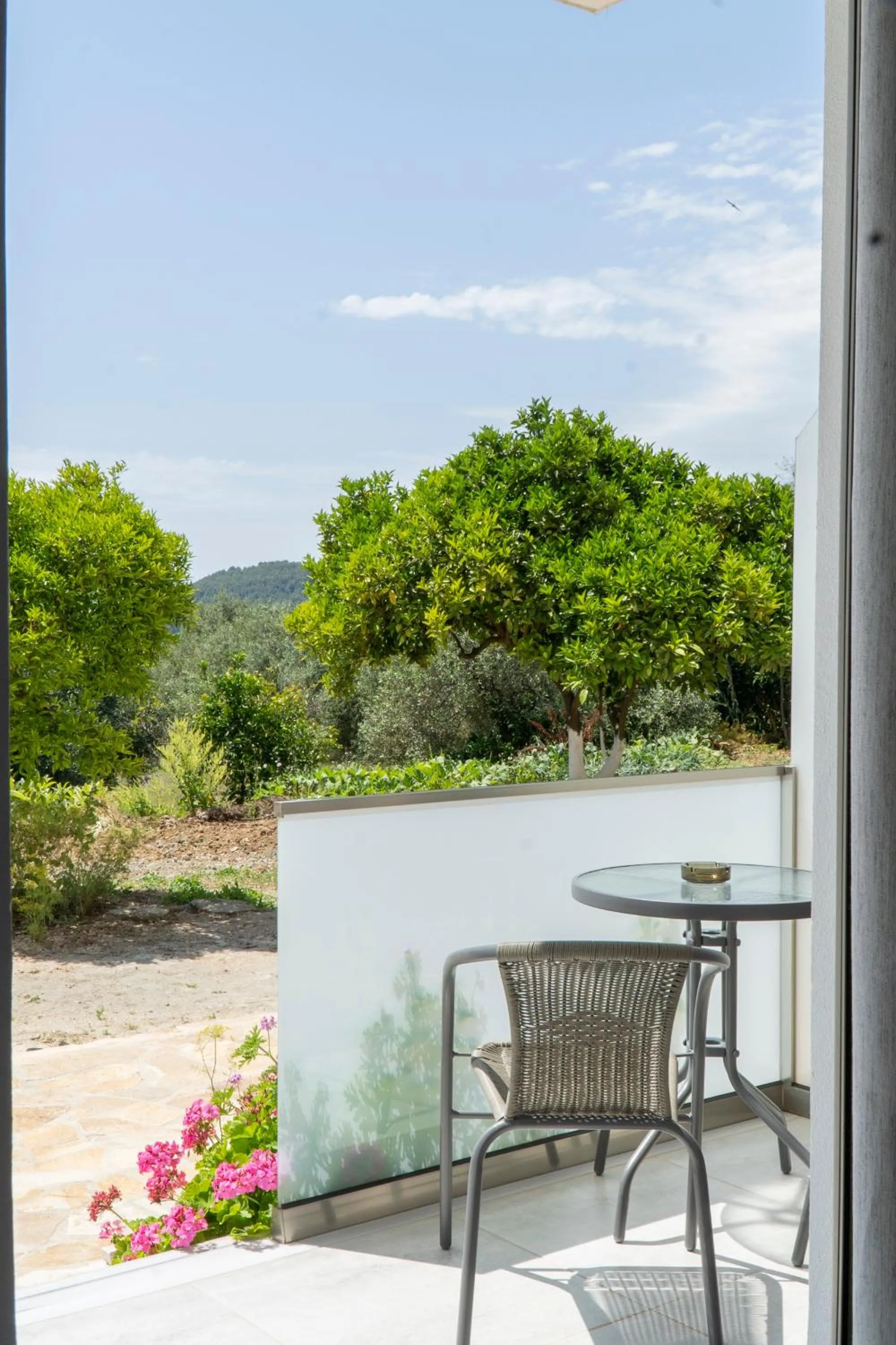 Patio in Koks’ Guesthouse