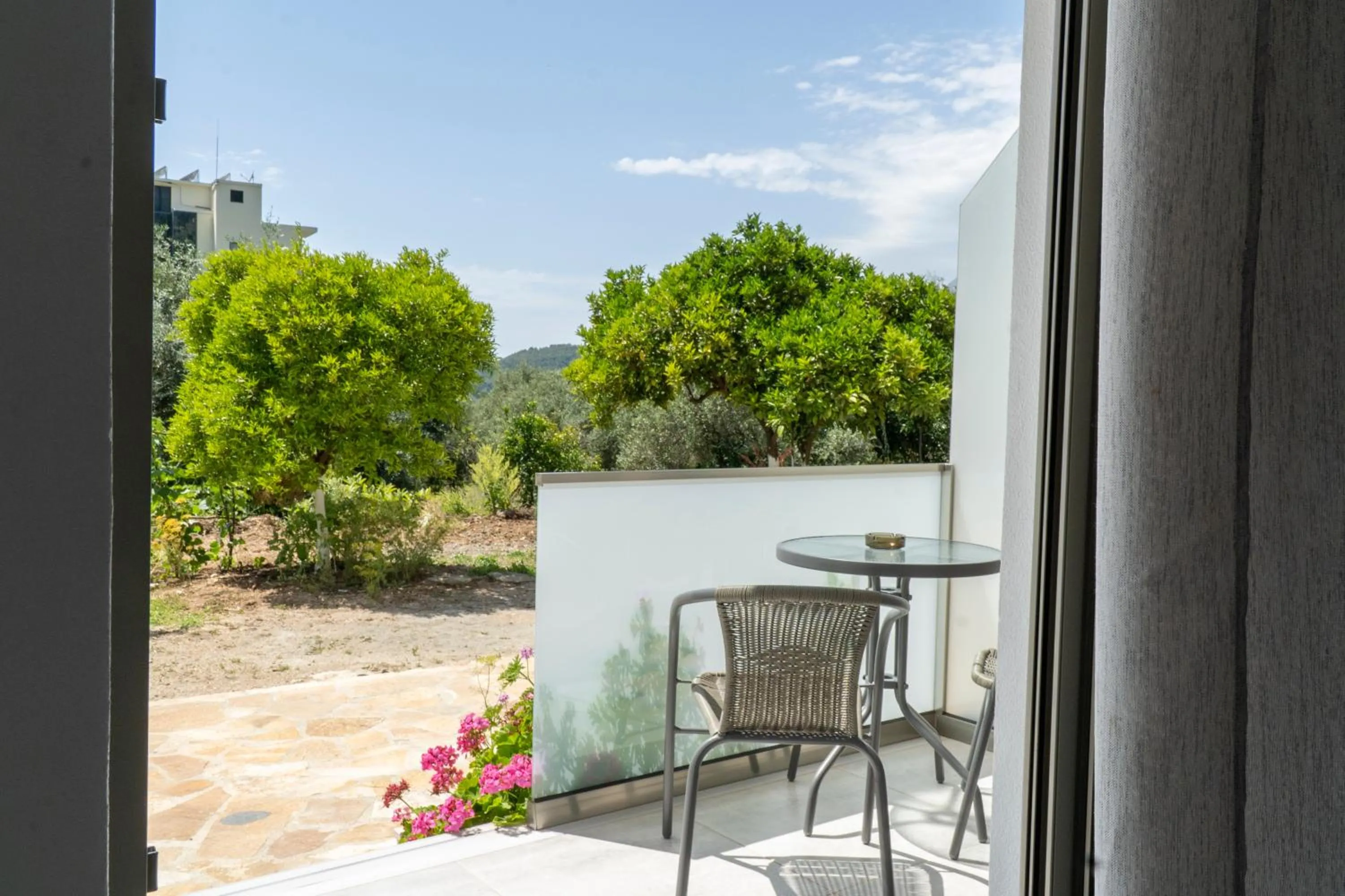 Patio in Koks’ Guesthouse
