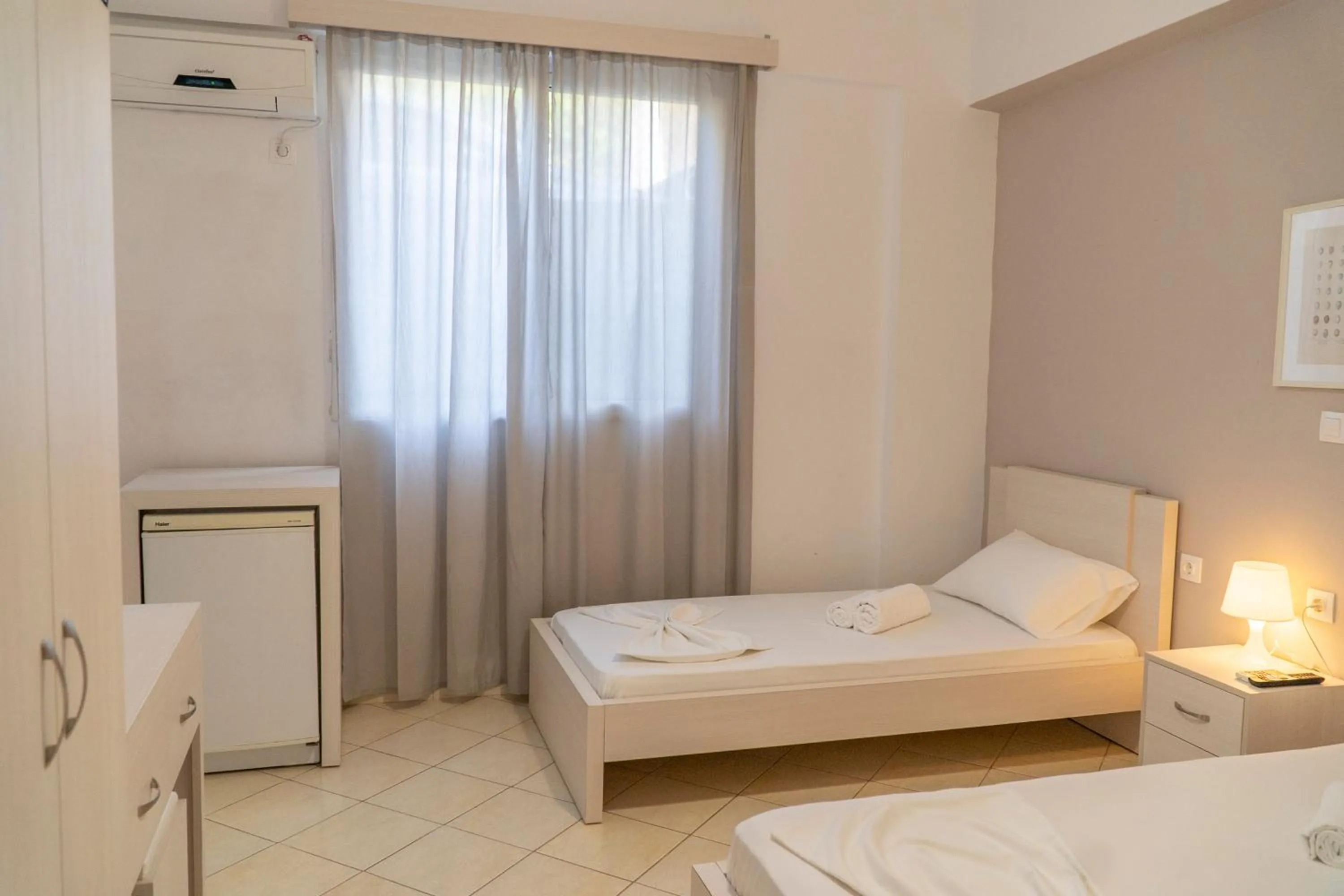 Bed in Koks’ Guesthouse
