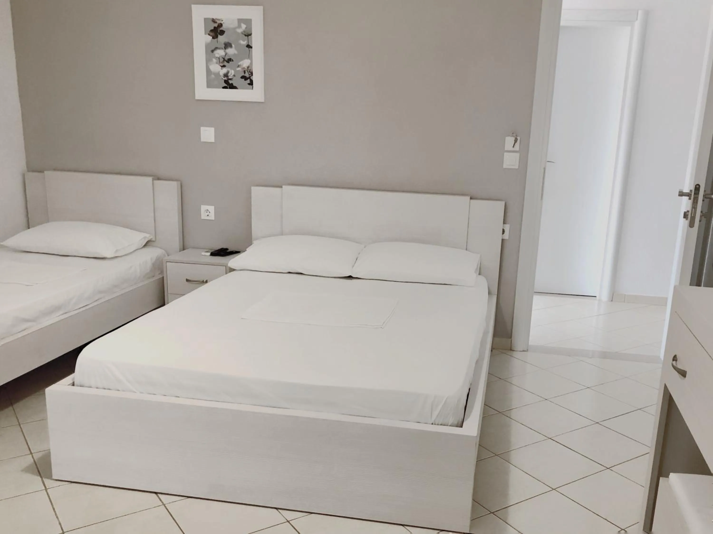 Bed in Koks’ Guesthouse