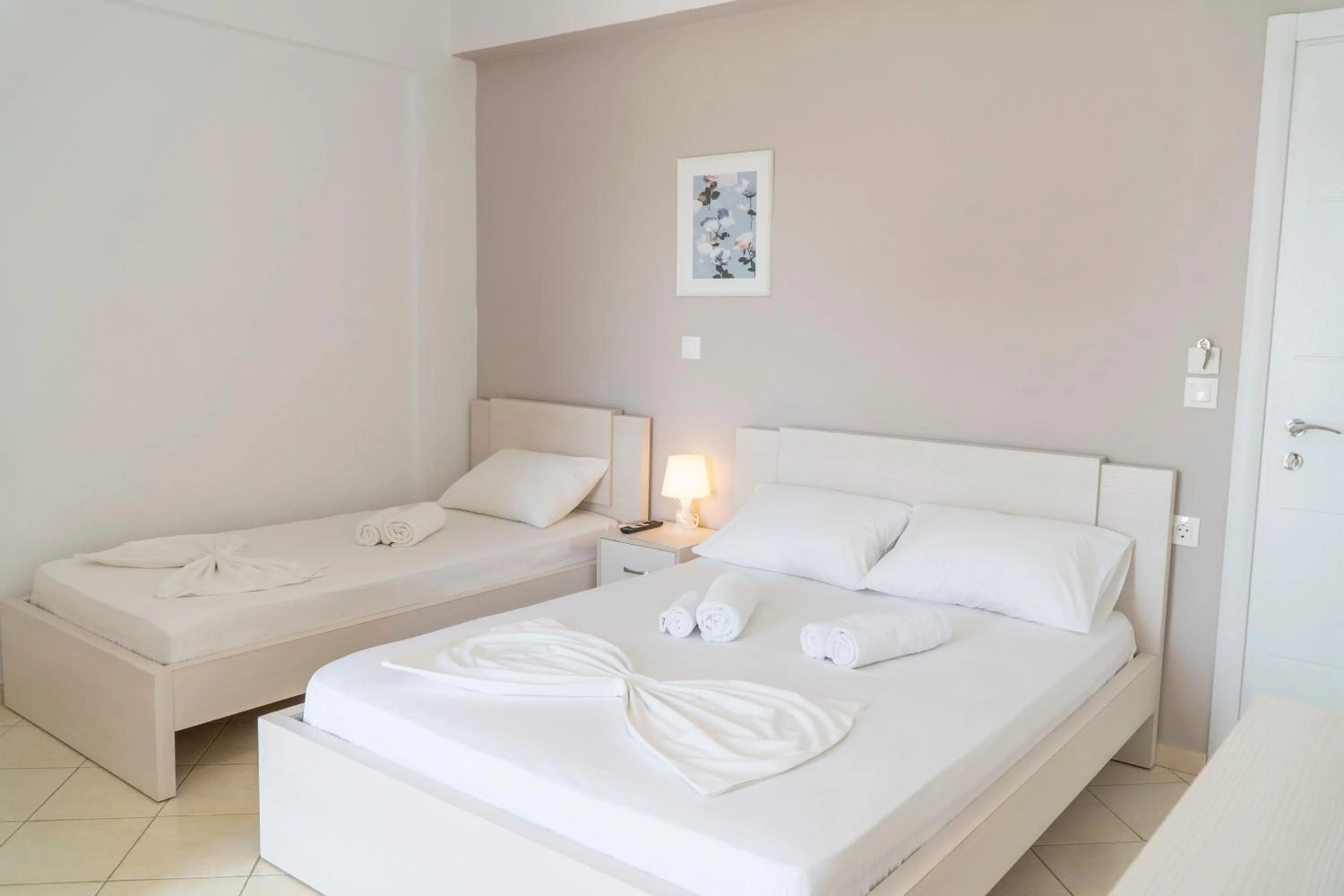 Bed in Koks’ Guesthouse