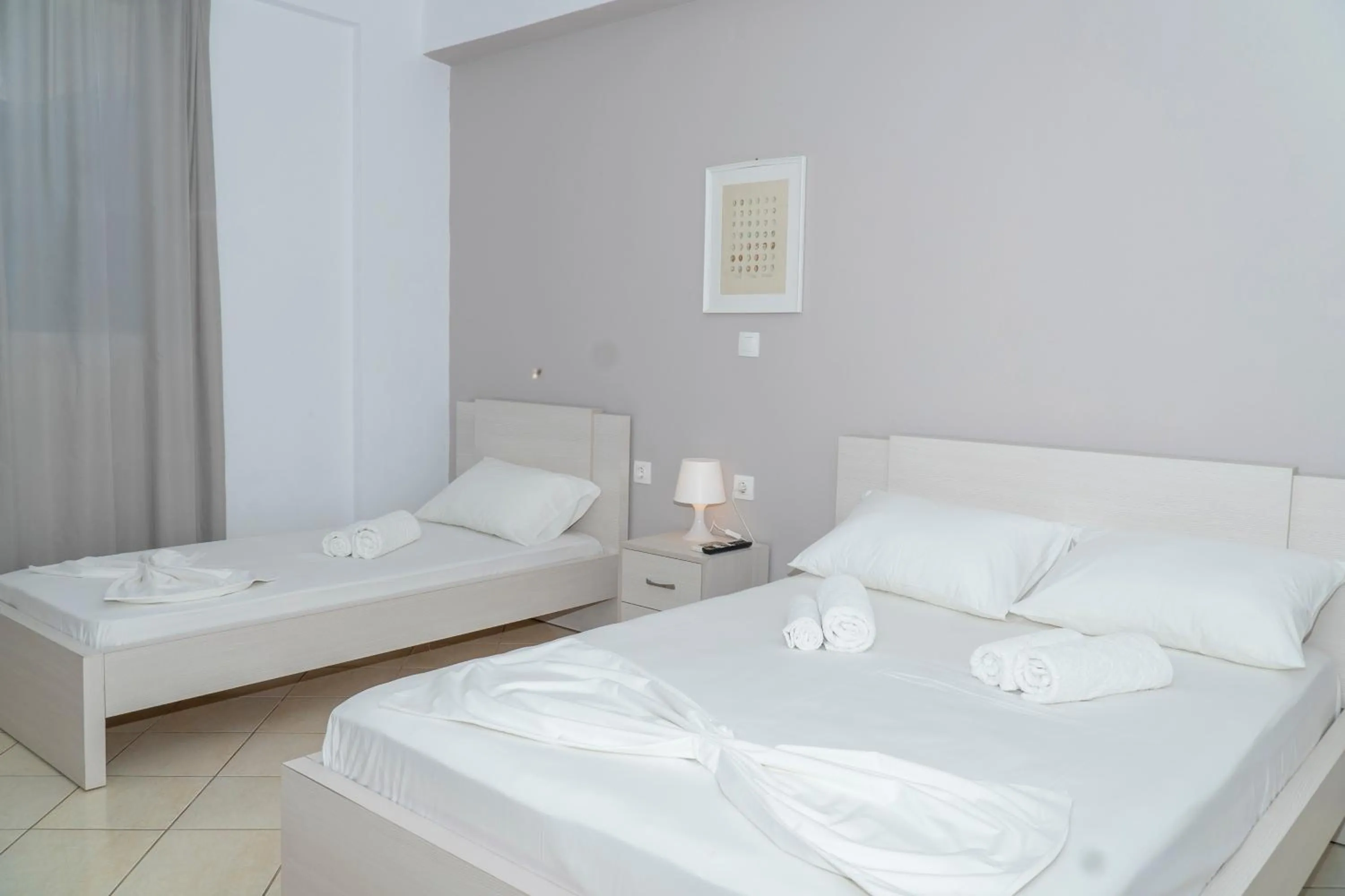Bed in Koks’ Guesthouse